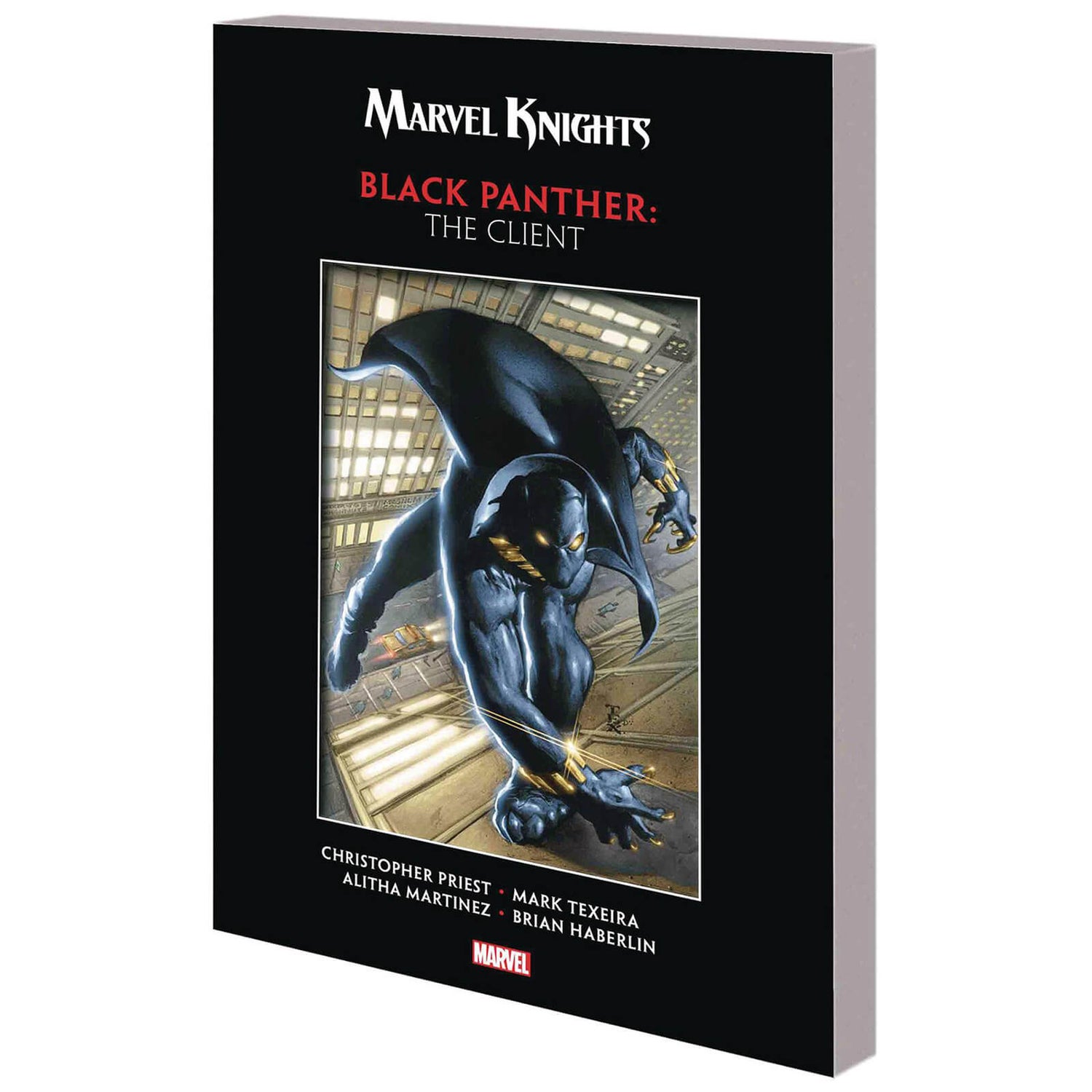 Marvel Comics Marvel Knights Black Panther By Priest & Texeira Trade Paperback Client Graphic Novel