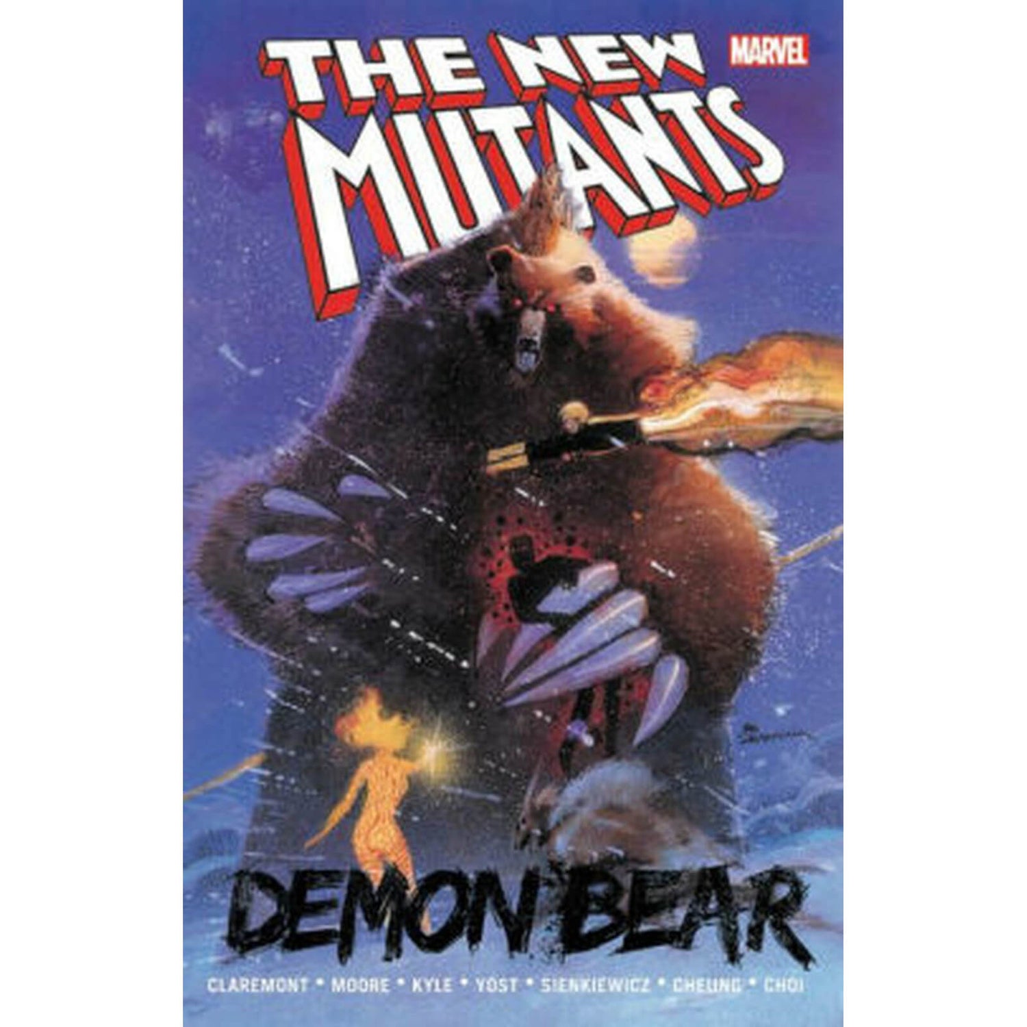 Marvel Comics New Mutants Trade Paperback Demon Bear Graphic Novel