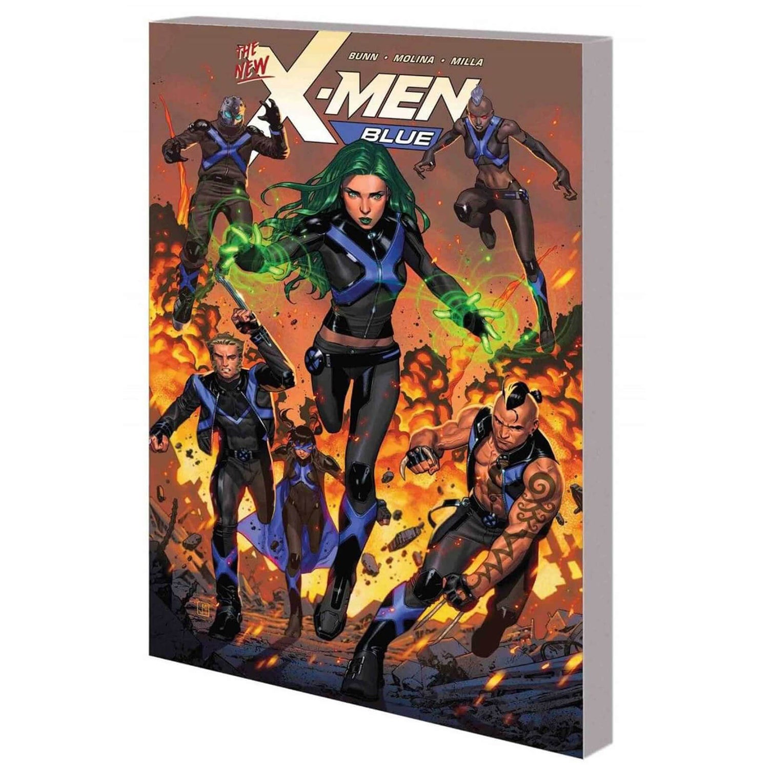 Marvel Comics X-men Blue Trade Paperback Vol 04 Cry Havok Graphic Novel