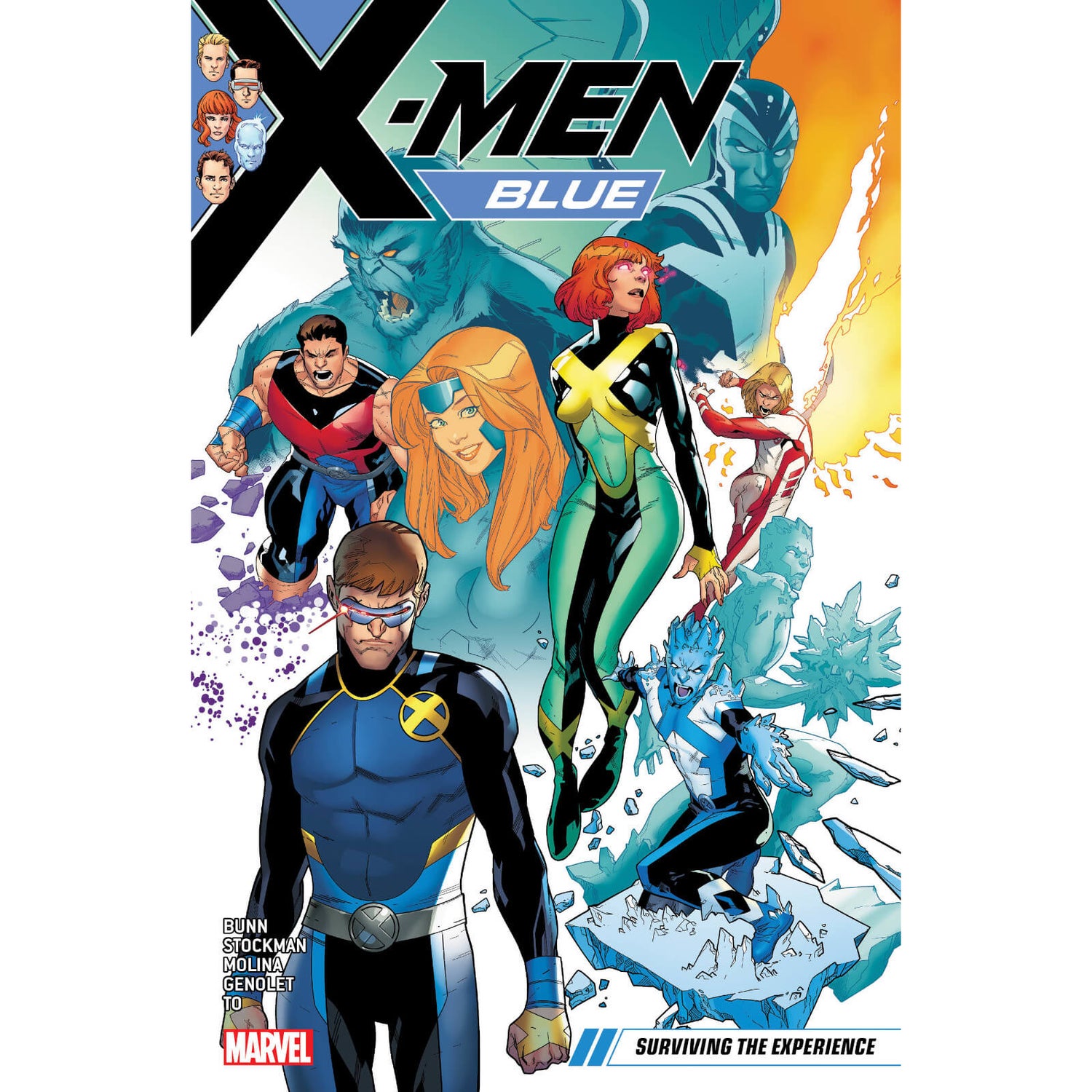 Marvel Comics X-men Blue Trade Paperback Vol 05 Surviving Experience Graphic Novel