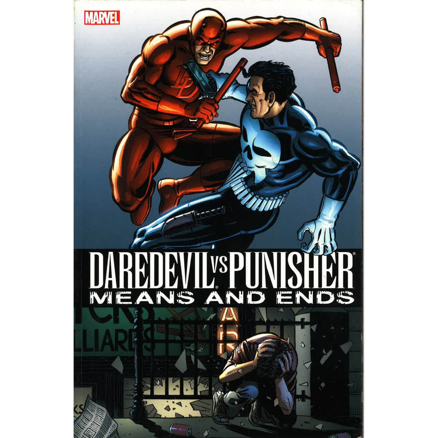 Marvel Comics Daredevil Vs Punisher Means And Ends Trade Paperback New Ptg Graphic Novel