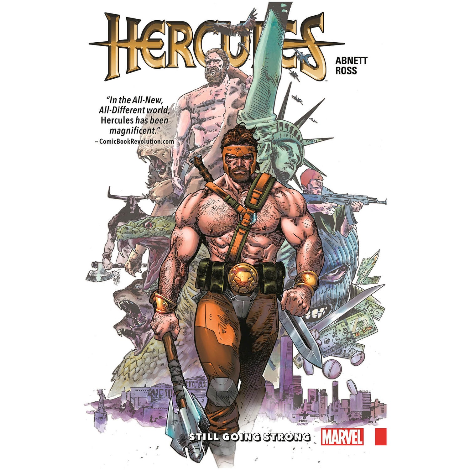 Marvel Comics Hercules Trade Paperback Vol 01 Still Going Strong Graphic Novel