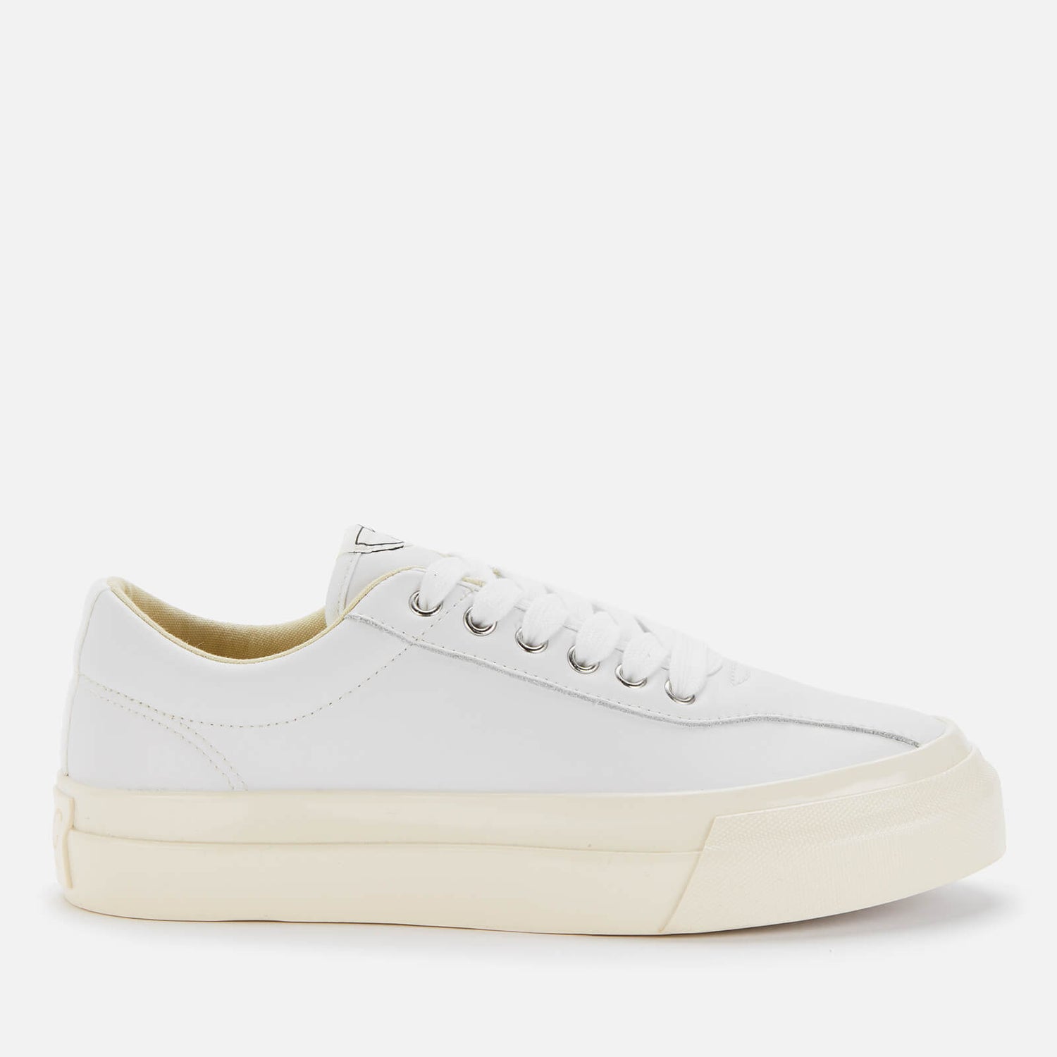 Stepney Workers Club Dellow Leather Low Top Trainers - White