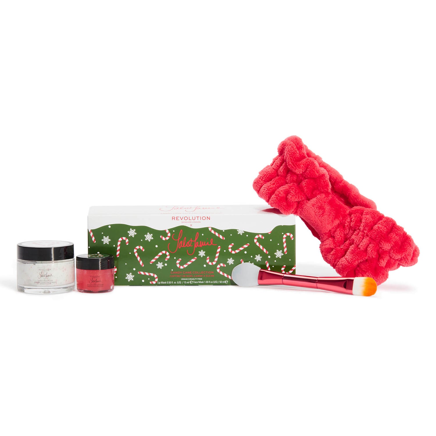 Revolution Skincare x Jake- Jamie Candy Cane set regalo di Natale