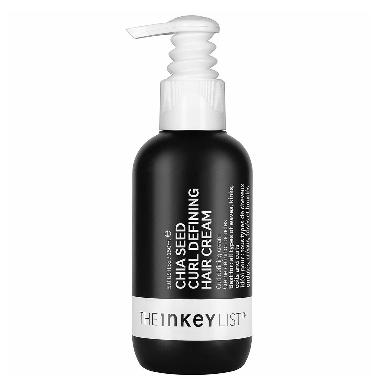 The INKEY List Chia Seed Curl Defining Hair Cream 150ml