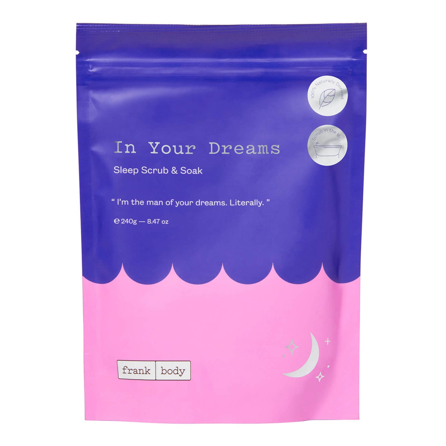 Frank Body In Your Dreams Sleep Scrub & Soak - 240g
