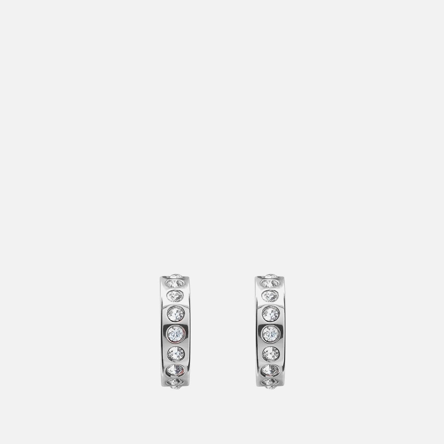 Ted Baker Women's Seeni Mini Hoop Huggie Earring - Silver/Crystal