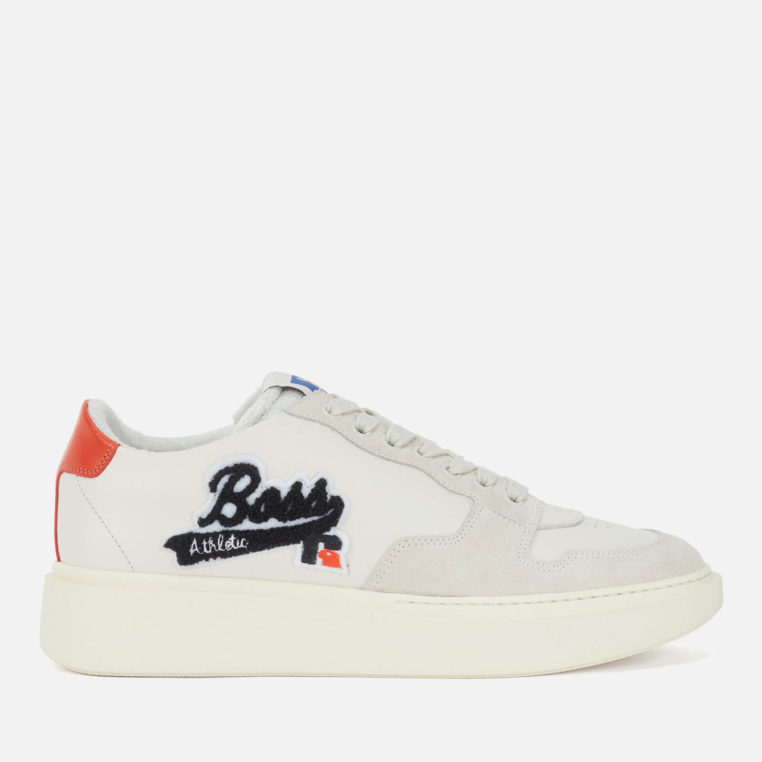 BOSS X Russell Athletic Women's Amber Logo Low Top Trainers - Open White
