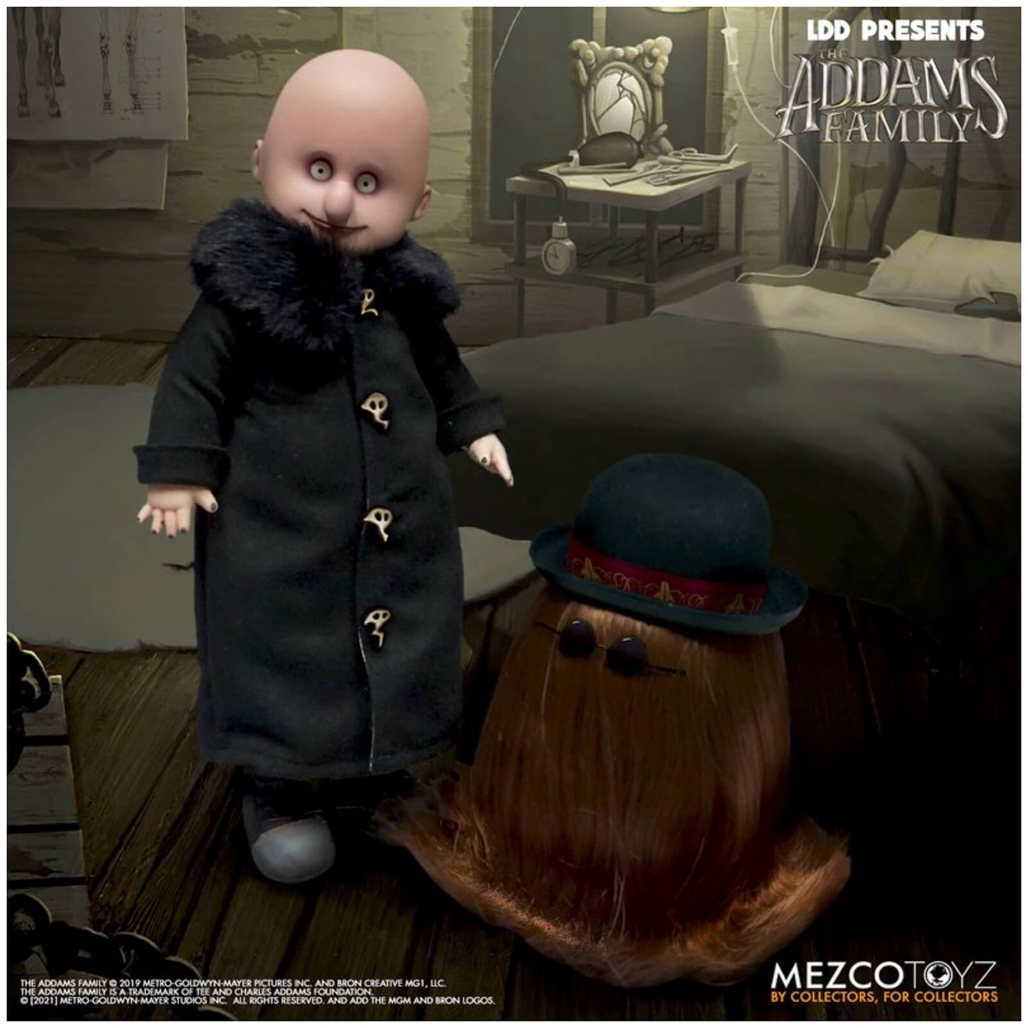 Mezco Living Dead Dolls Presents The Addams Family (2019) - Uncle Fester  and It Merchandise - Zavvi US