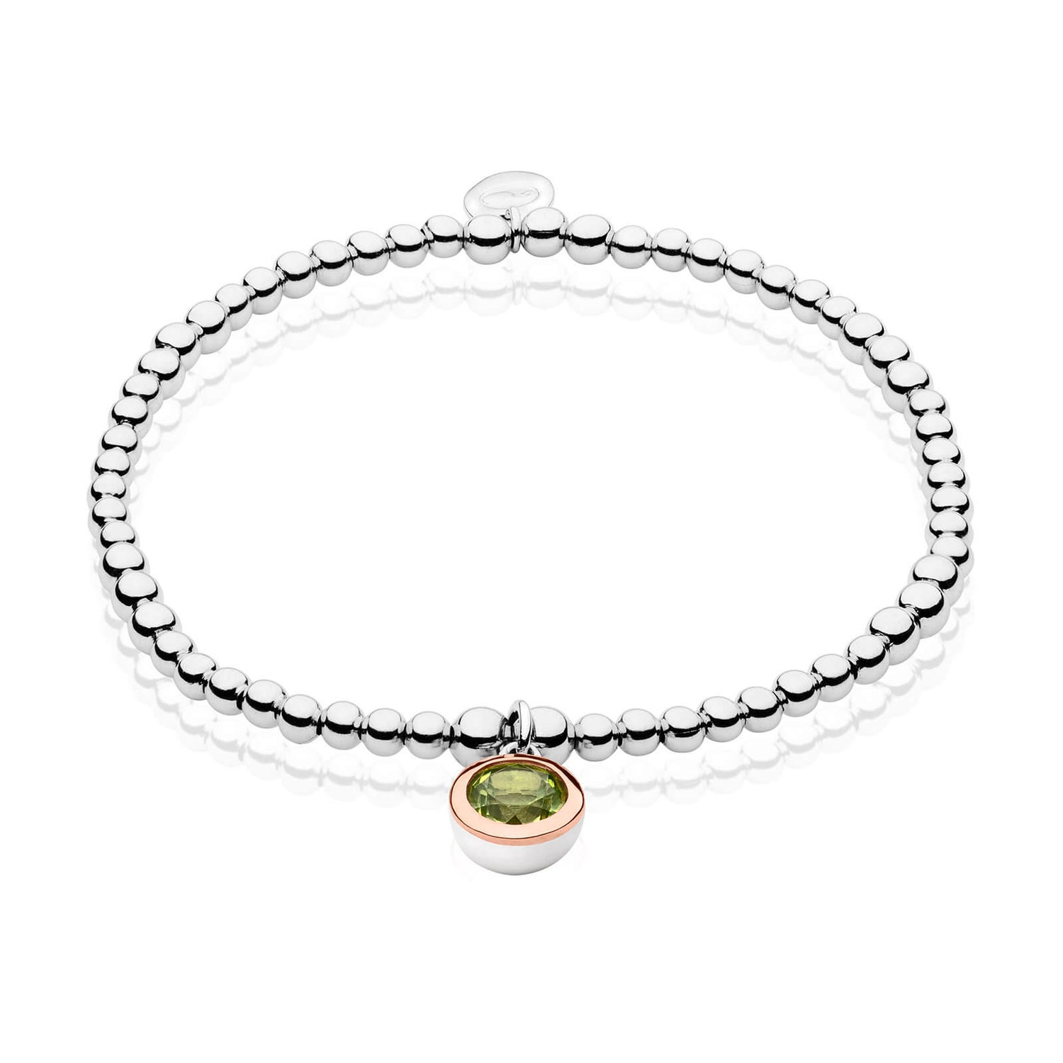 Rose Gold Vermeil August Birthstone Bracelet  Peridot  The Perfect  Keepsake Gift