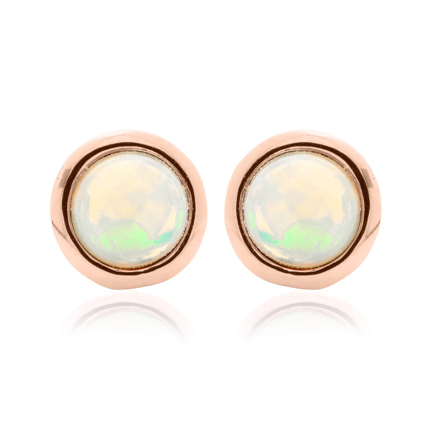 Pink Opal Earrings Teardrop By Silk Purse Sows Ear   notonthehighstreetcom