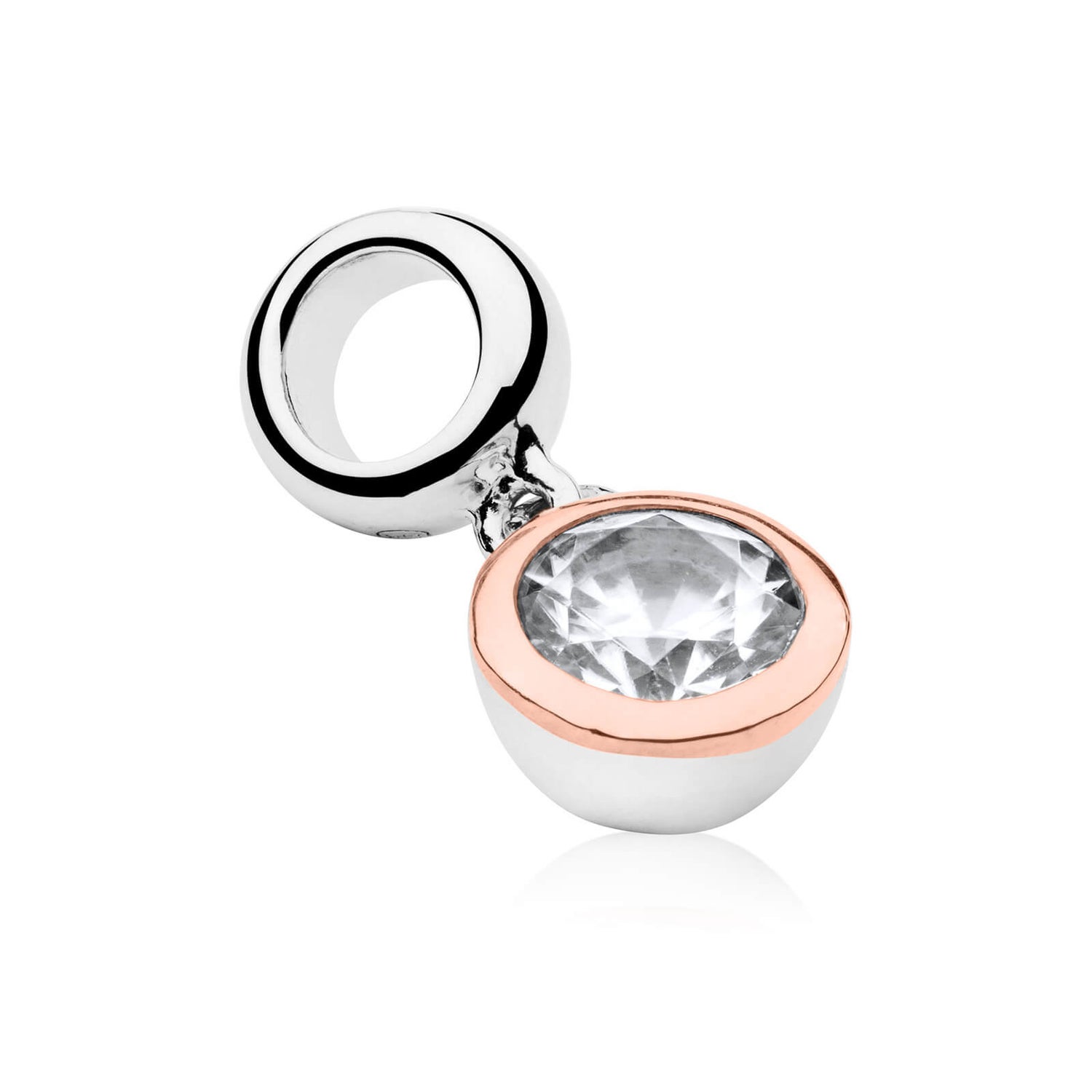 April Birthstone Milestones Bead Charm Clogau Outlet