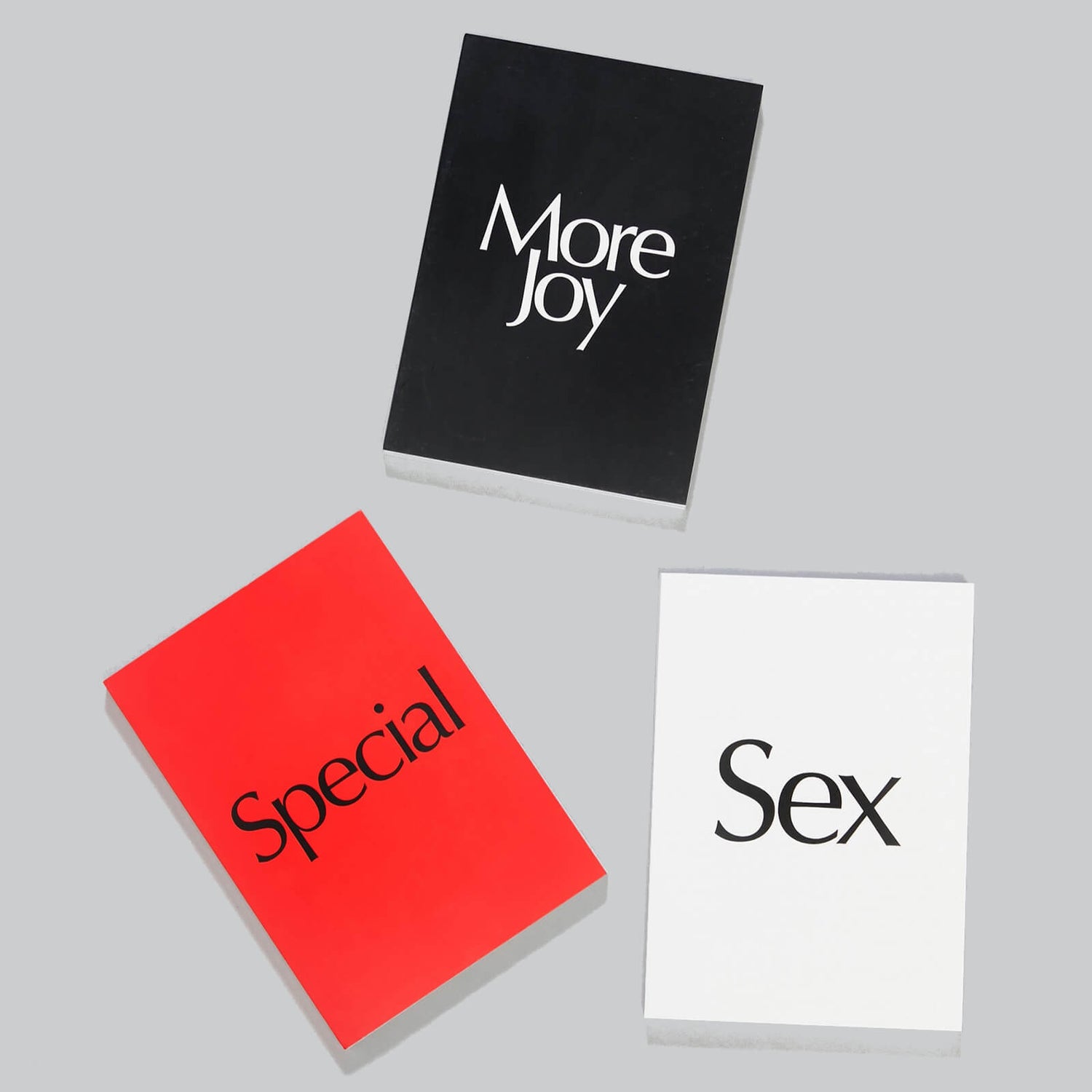 More Joy Stationery Notebooks (Set of 3)