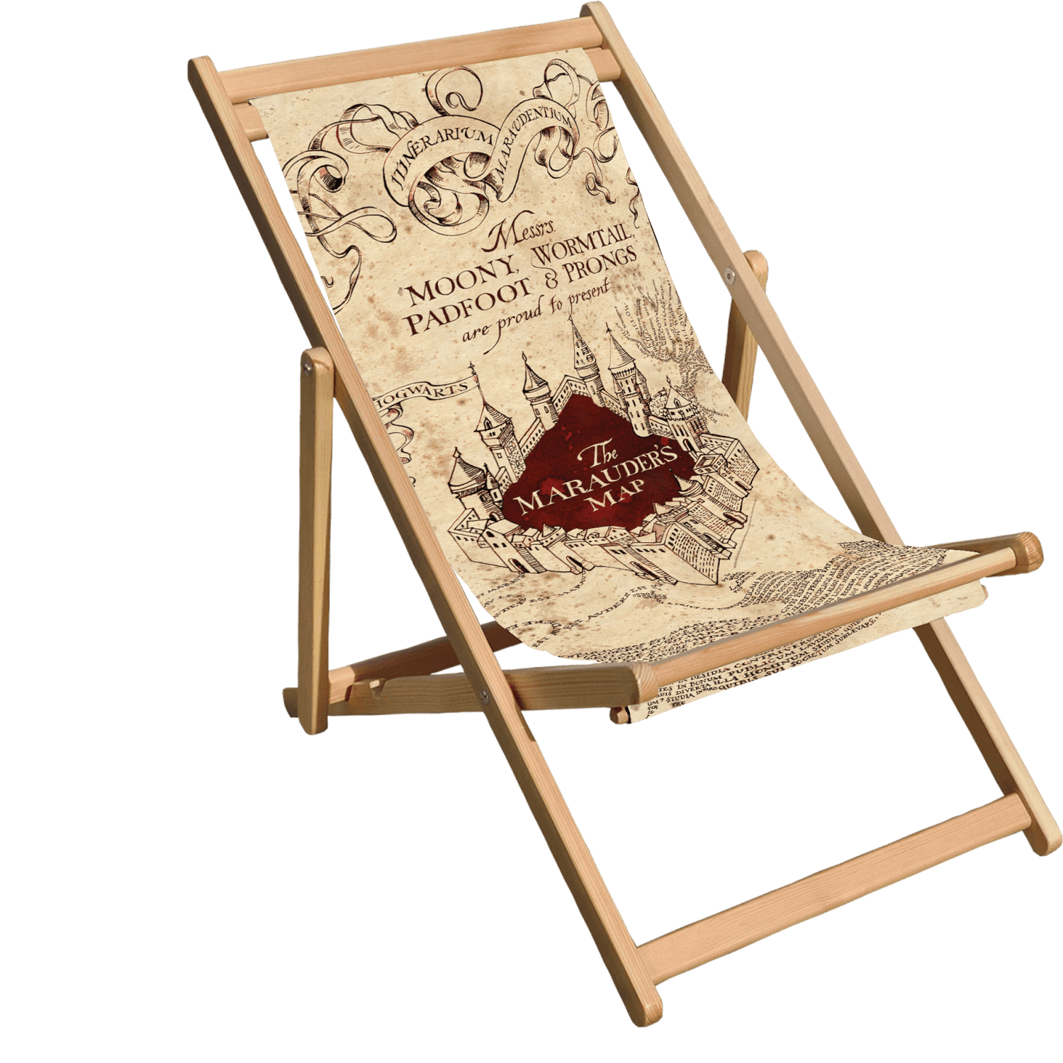 Harry Potter The Marauder's Map Deck Chair
