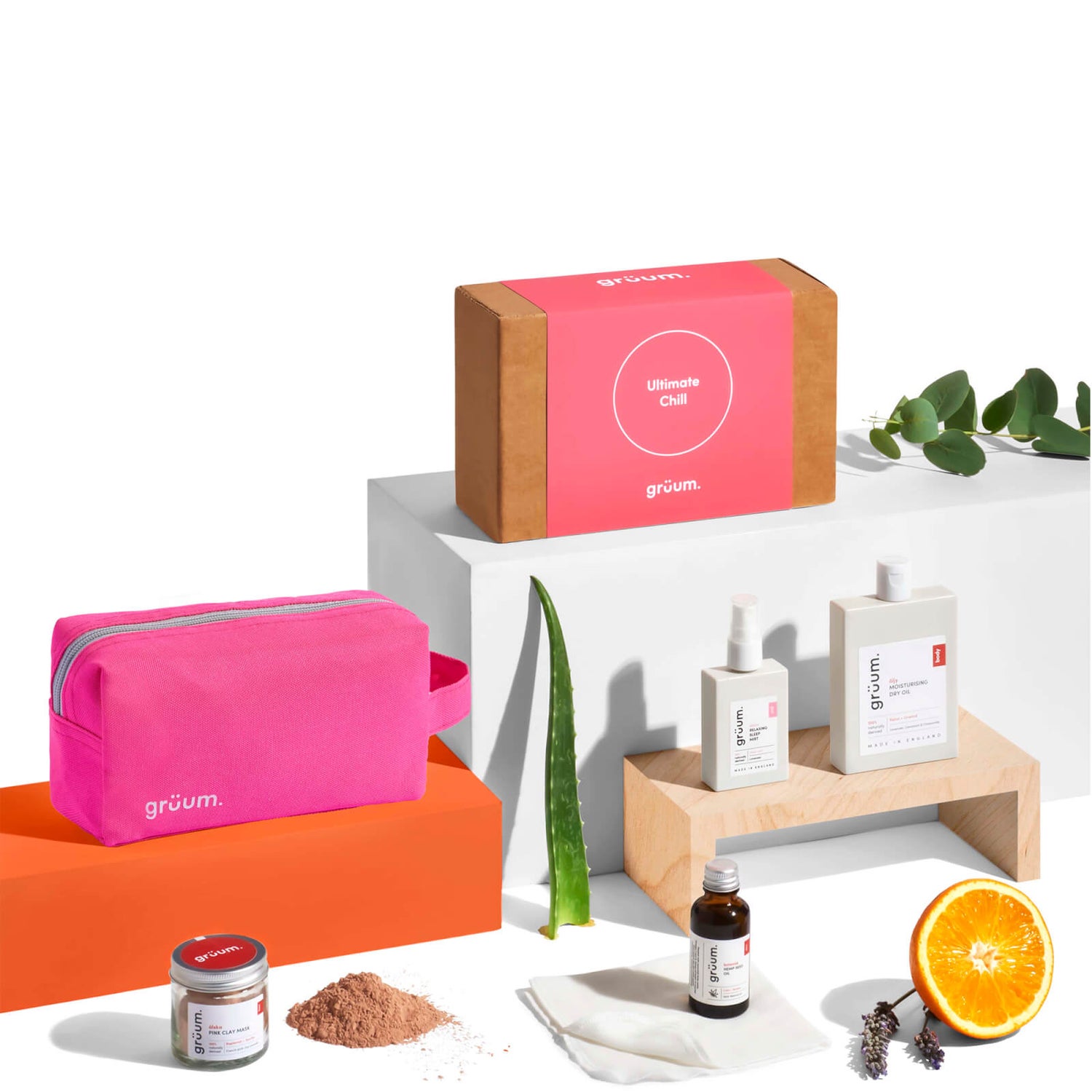 grüum Hygge Home Spa Ultimate Chill Gift Set (Worth £72.00)