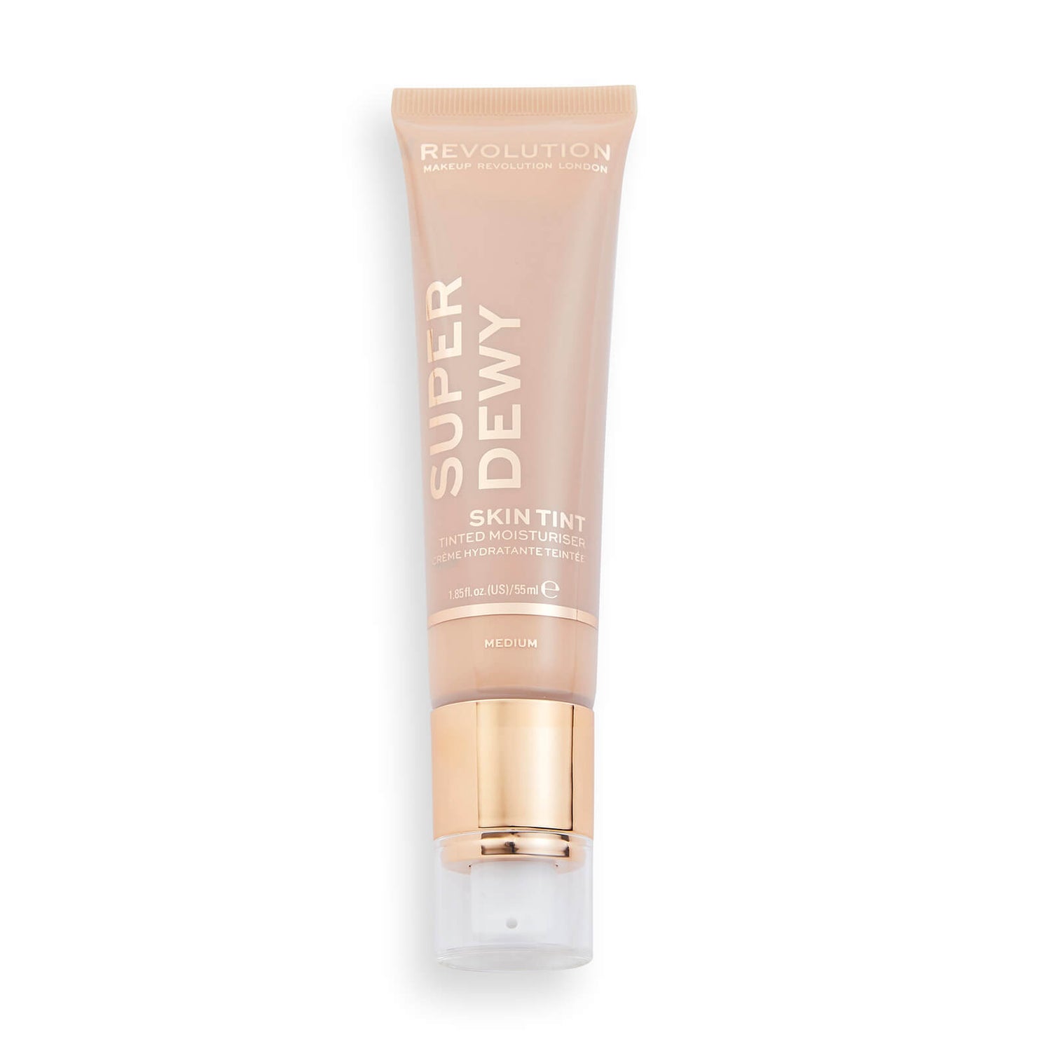 Увлажняющий крем для лица с тонирующим эффектом Makeup Revolution Superdewy Tinted Moisturiser (различные оттенки)