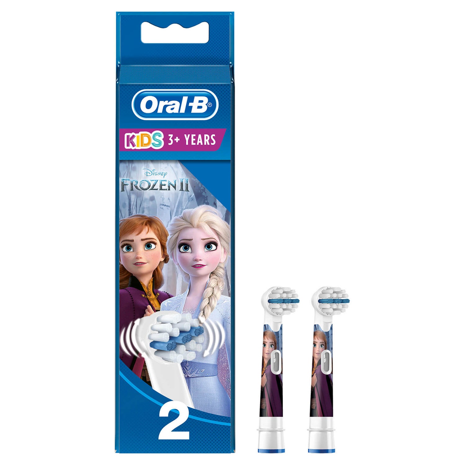 Oral-B Pro Kids Opzetborstels Met Disney Frozen - 2 Stuks
