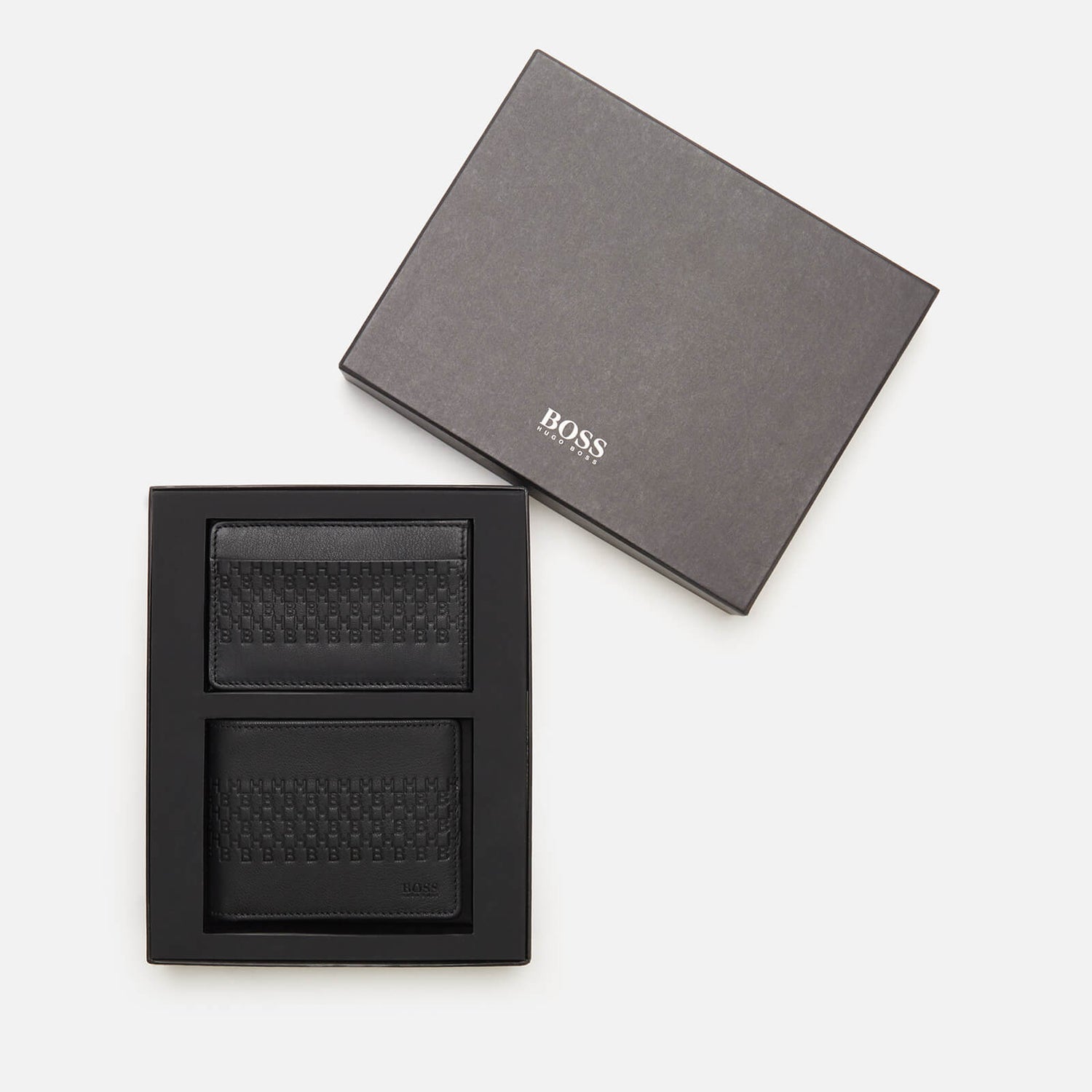 BOSS Men's Wallet And Cardholder Gift Set - Black