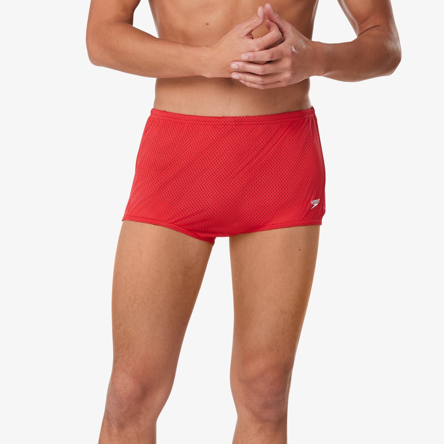 Solid Poly Mesh Training Suit Speedo USA