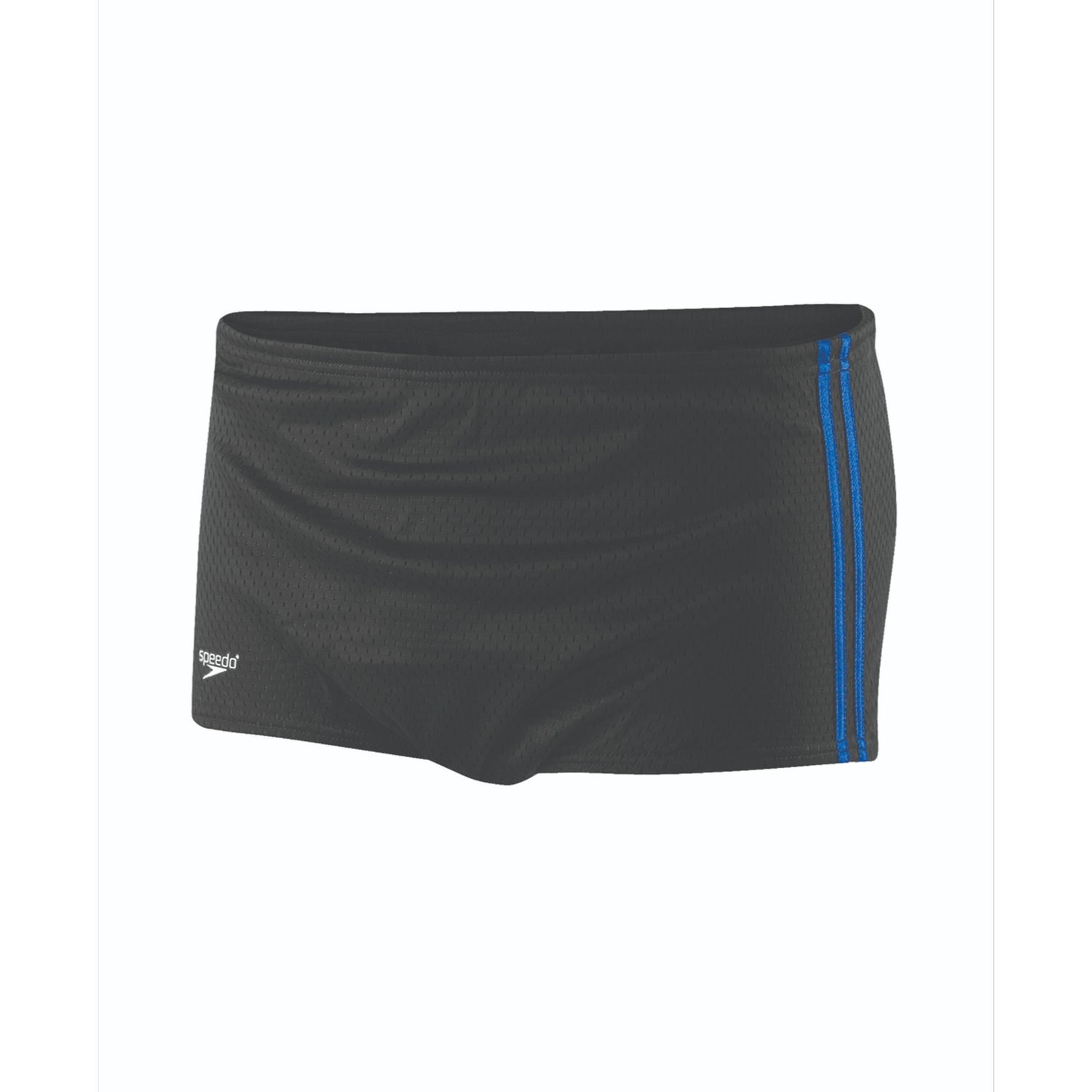 Speedo solid poly mesh square leg top