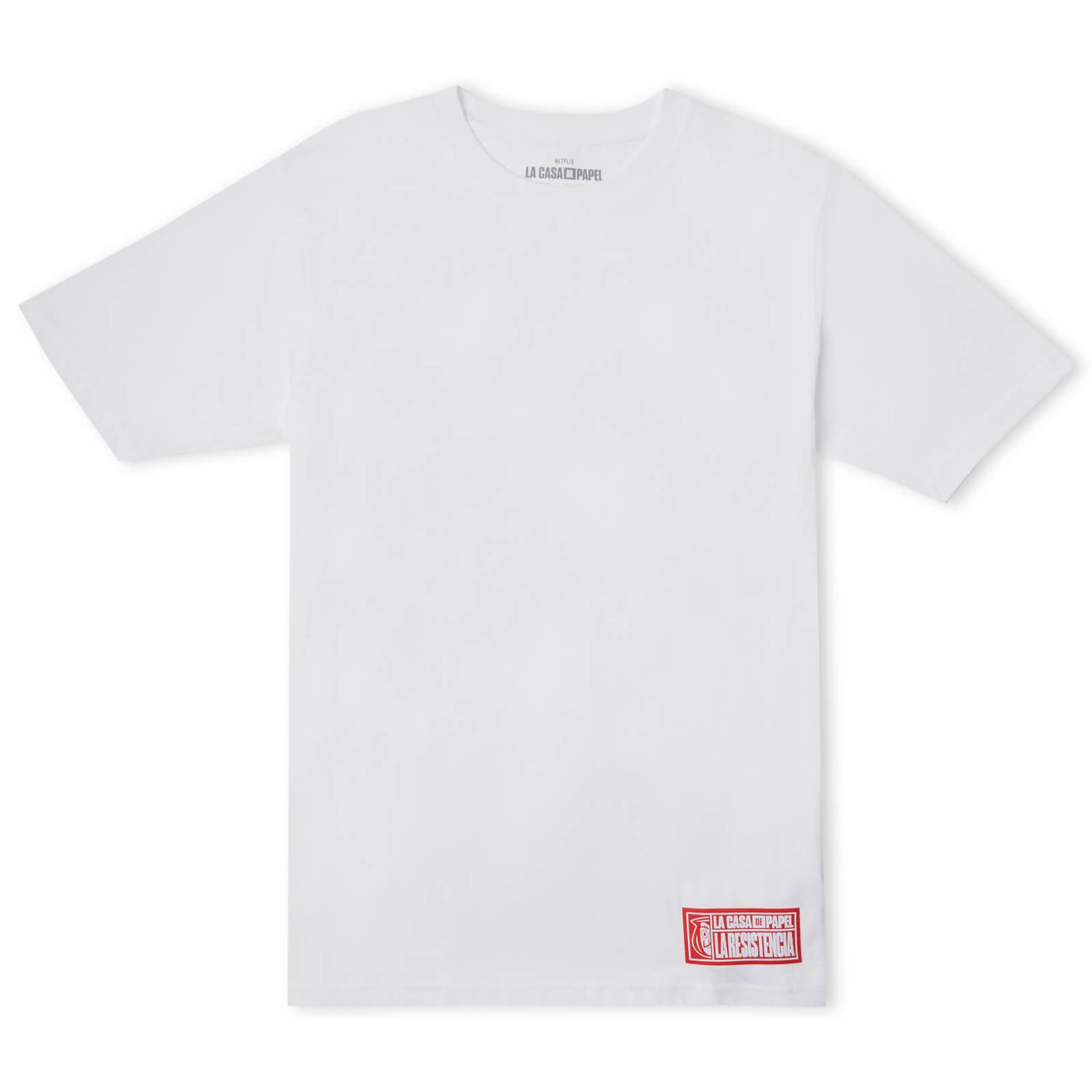 Money Heist La Resistencia Oversized Heavyweight T-Shirt - White