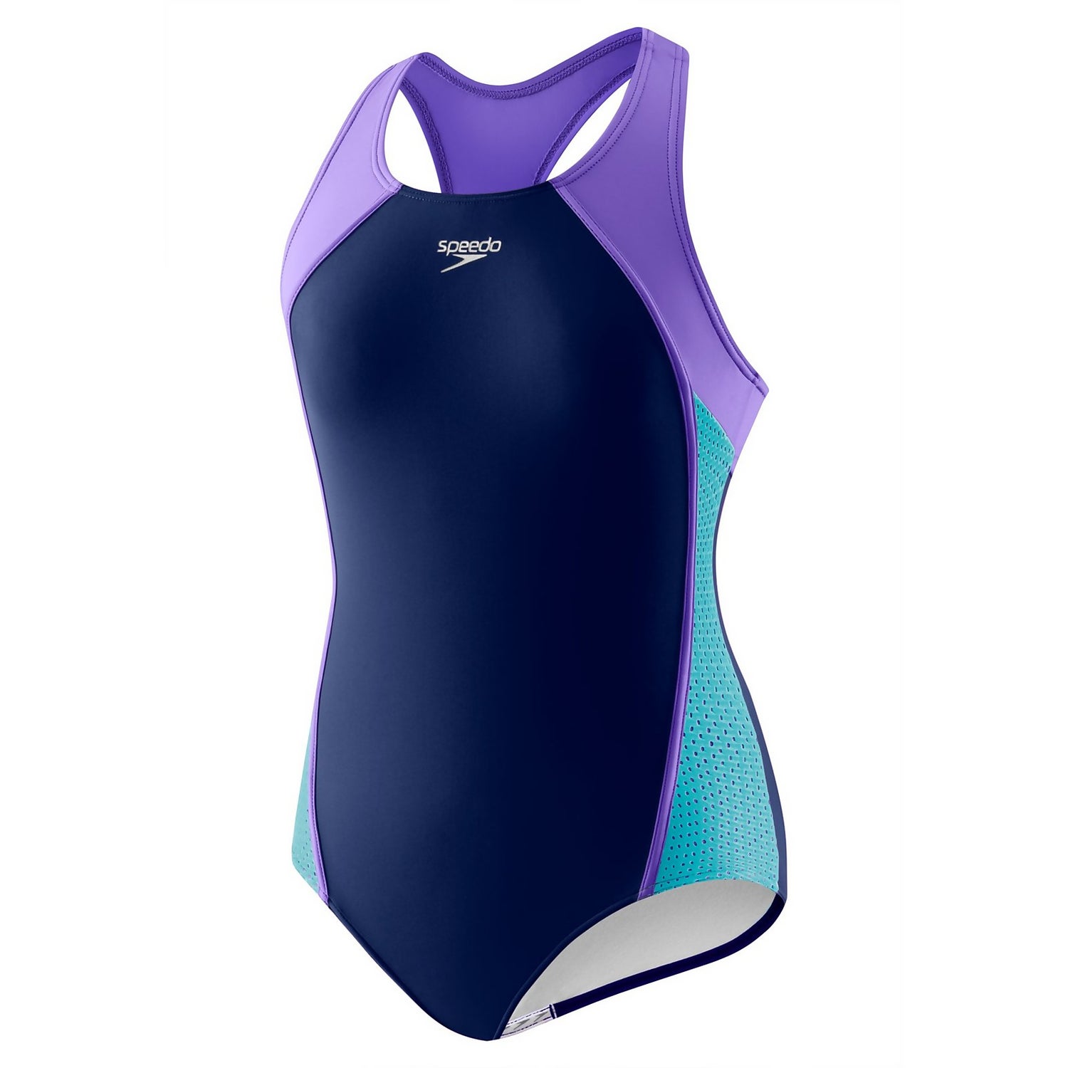 Mesh Thick Strap One Piece Speedo USA