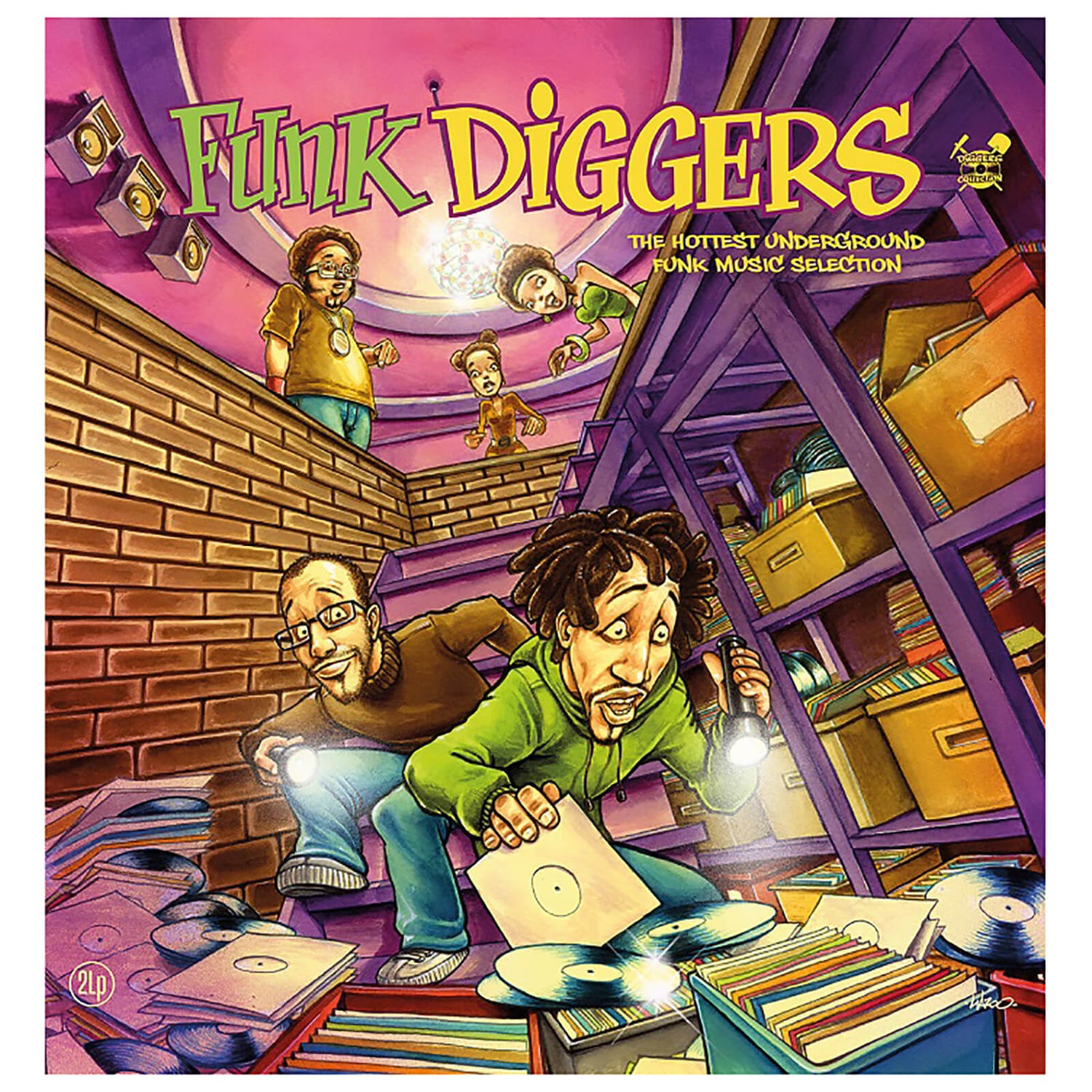 Various Artists - Funk Diggers Vinyl 2LP