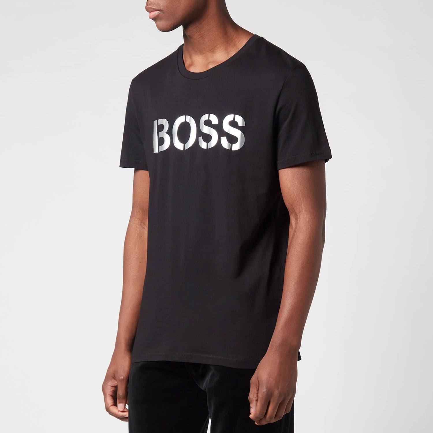 BOSS Swimwear Men's Special Logo T-Shirt - Black