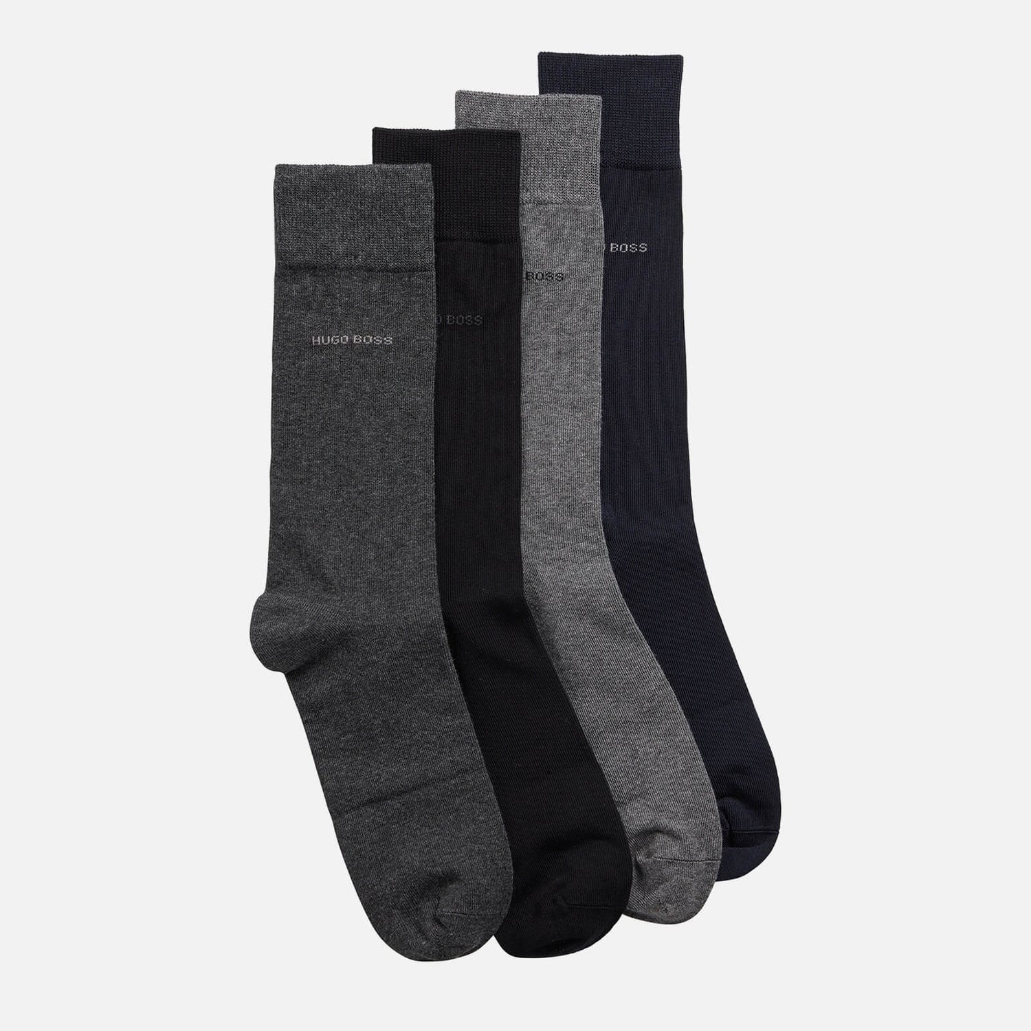 BOSS Bodywear Men's 4-Pack Gift Set Socks - Multi - 40-46