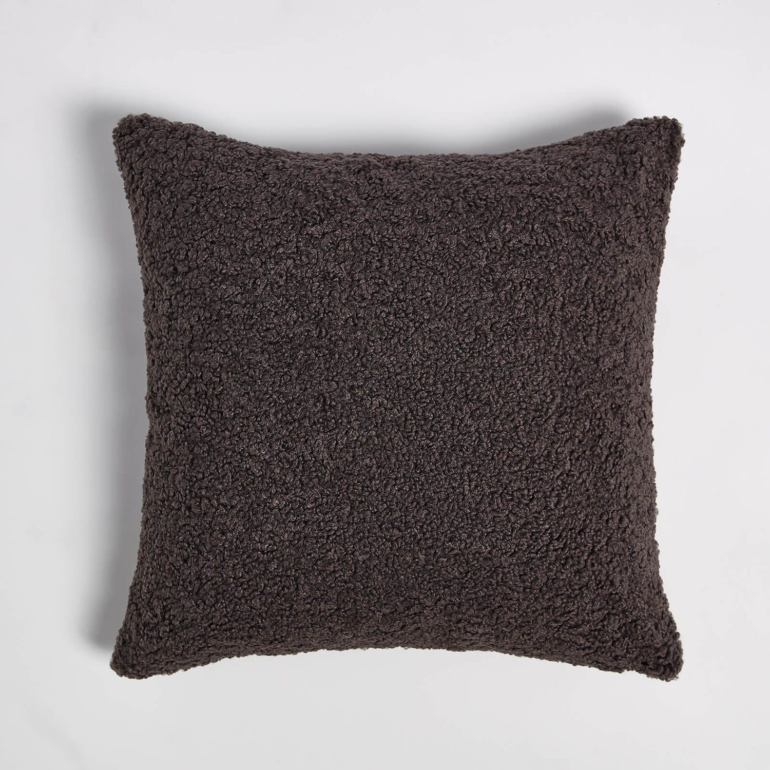 ïn home Faux Sheep Skin Cushion - Charcoal - 50x50cm