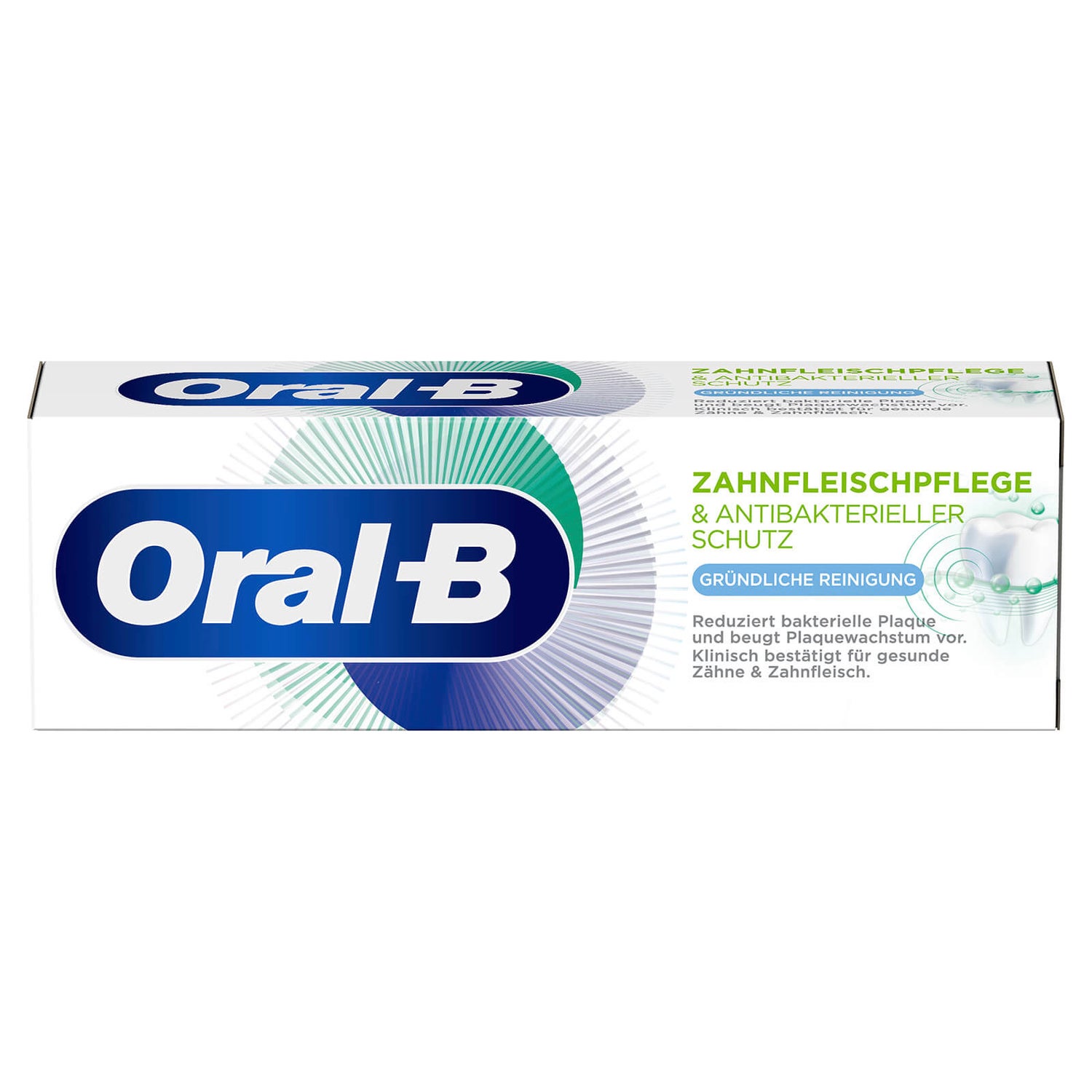Oral-B Zahnfleischpflege & Antibakterieller Schutz Gründliche Reinigung Zahncreme 75 ml