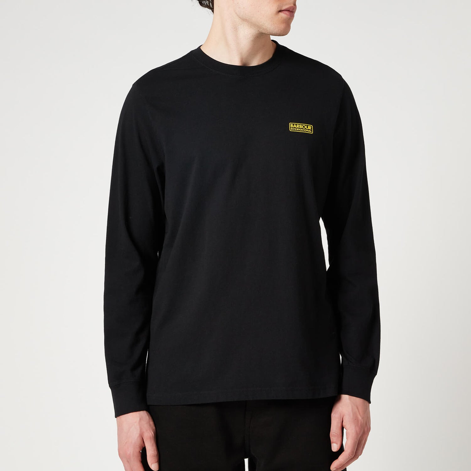 Barbour International Men's Legacy Long Sleeve T-Shirt - Black - S