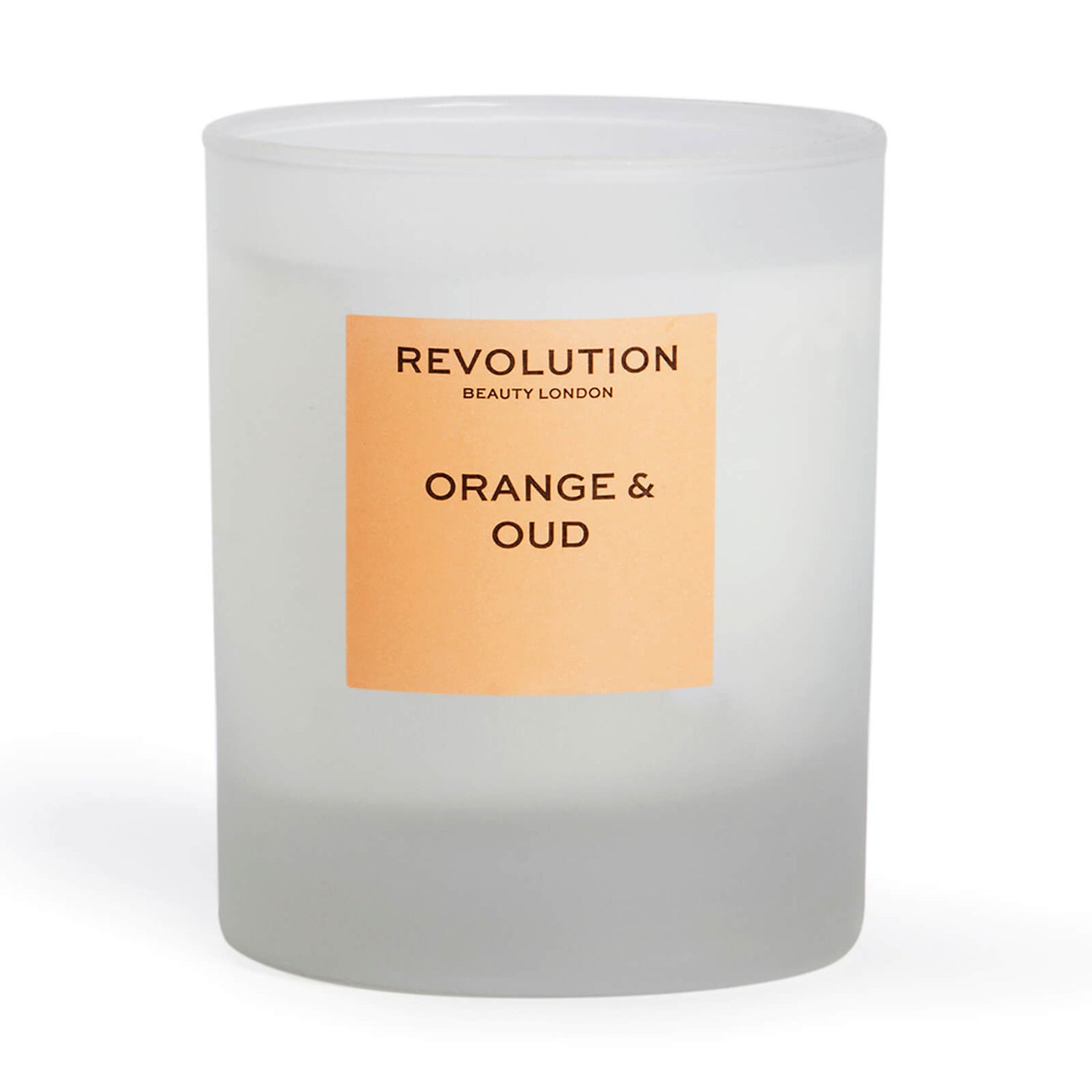 Clear Collection Orange & Oud Scented Candle