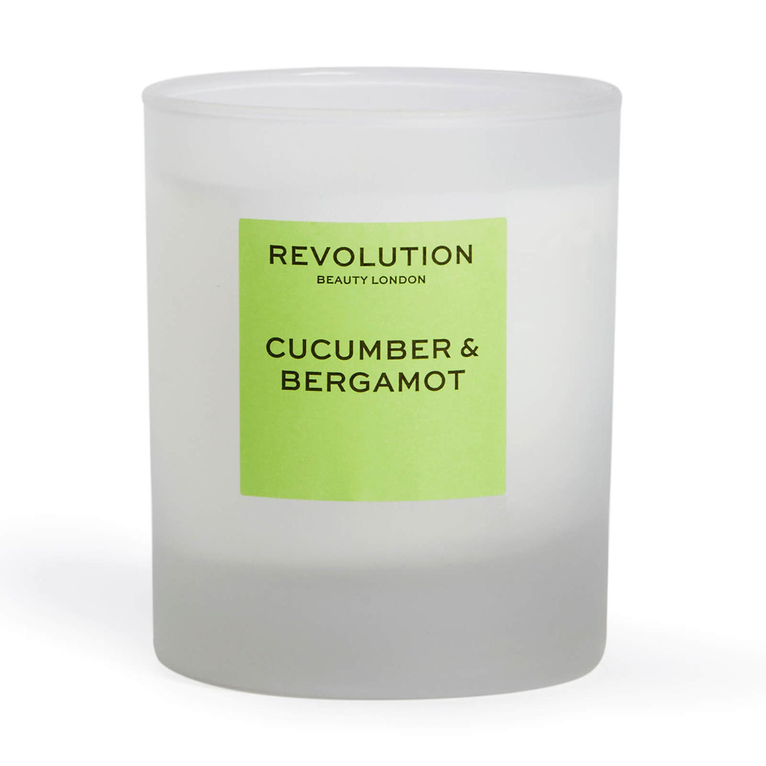 Ароматическая свеча Makeup Revolution Cucumber & Bergamot Scented Candle