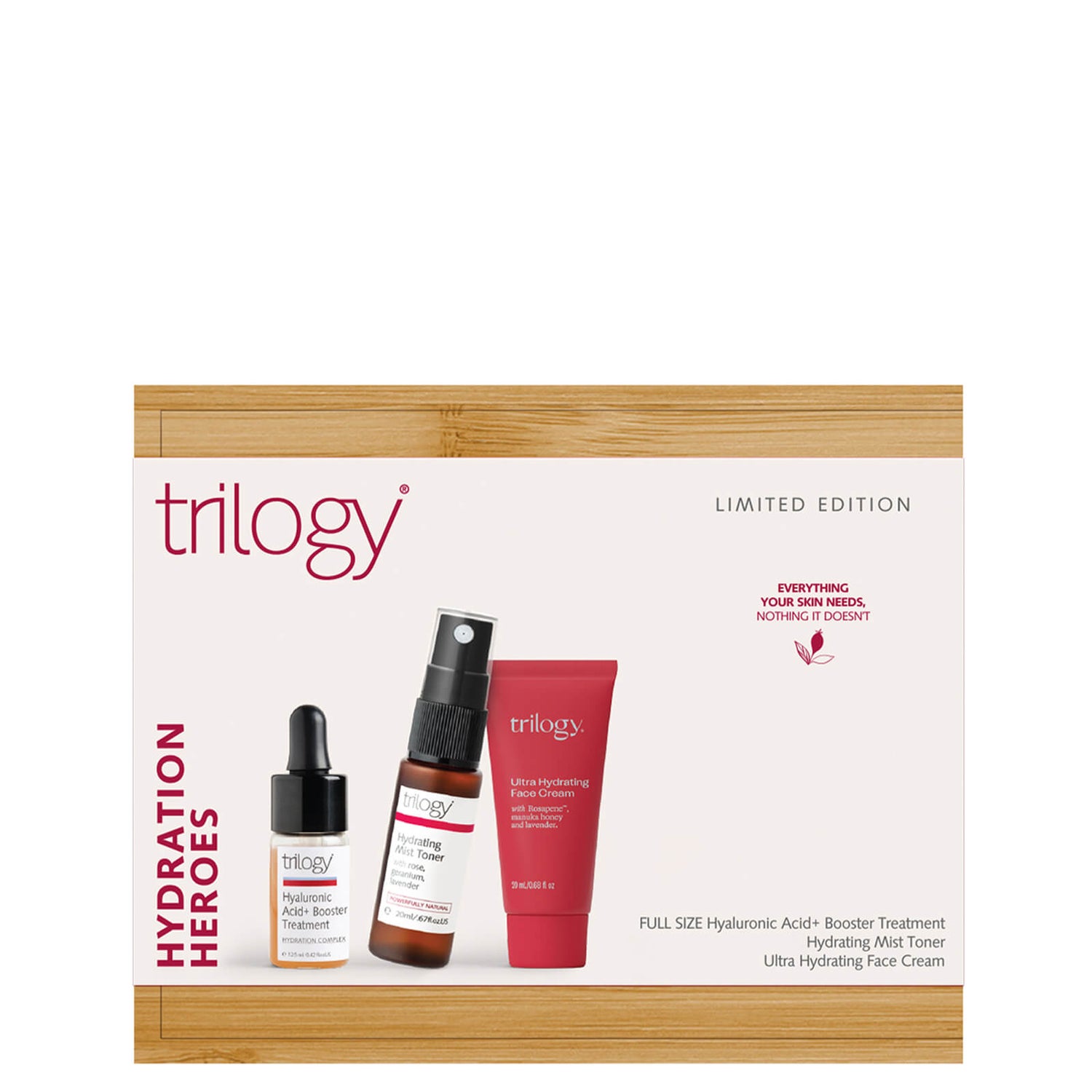 Trilogy Hydration Heroes (Worth £40.00)