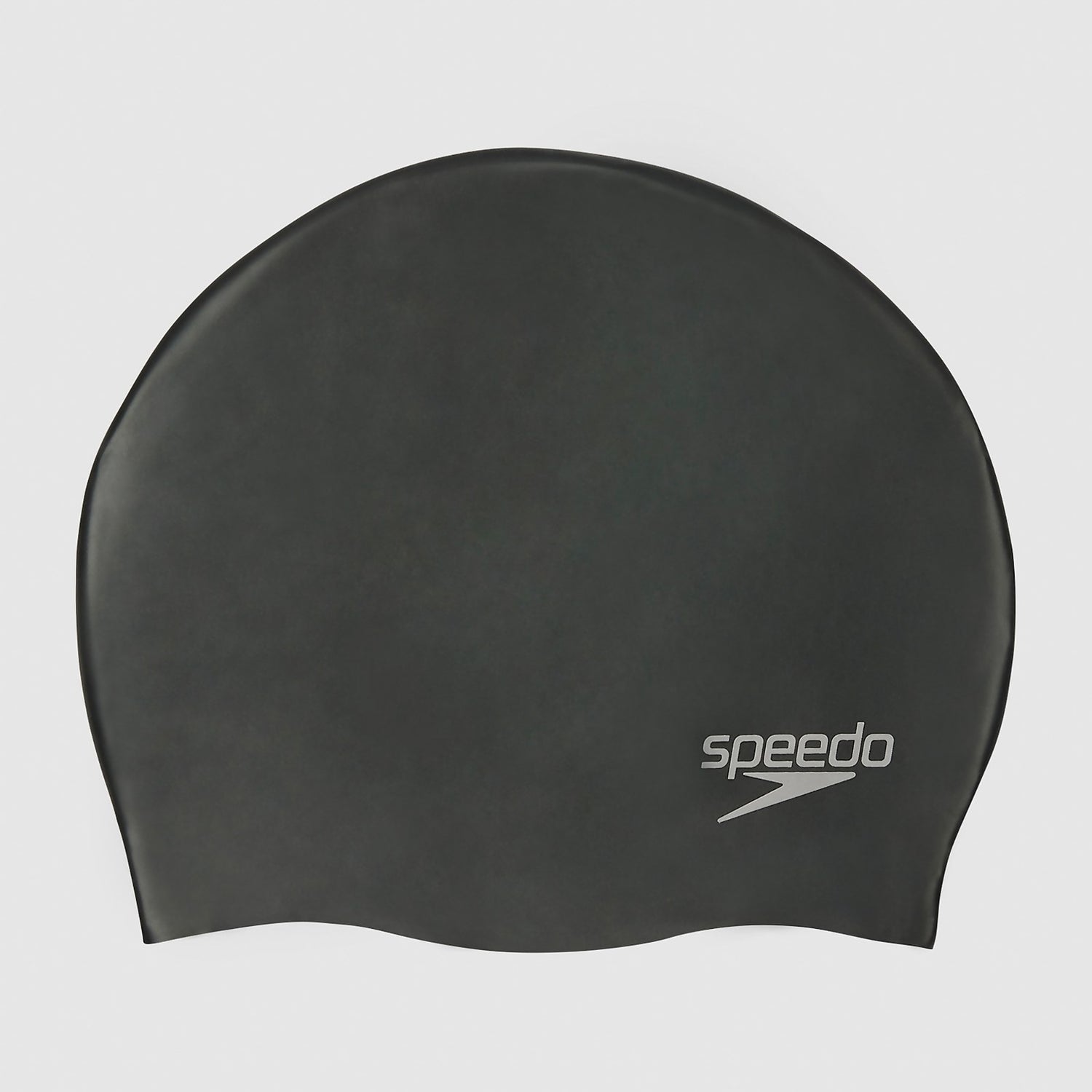 One Size SPEEDO BLACK SWIMMING CAP ADULT PLAIN MOULDED SILICONE SWIM CAP-SUNSET 