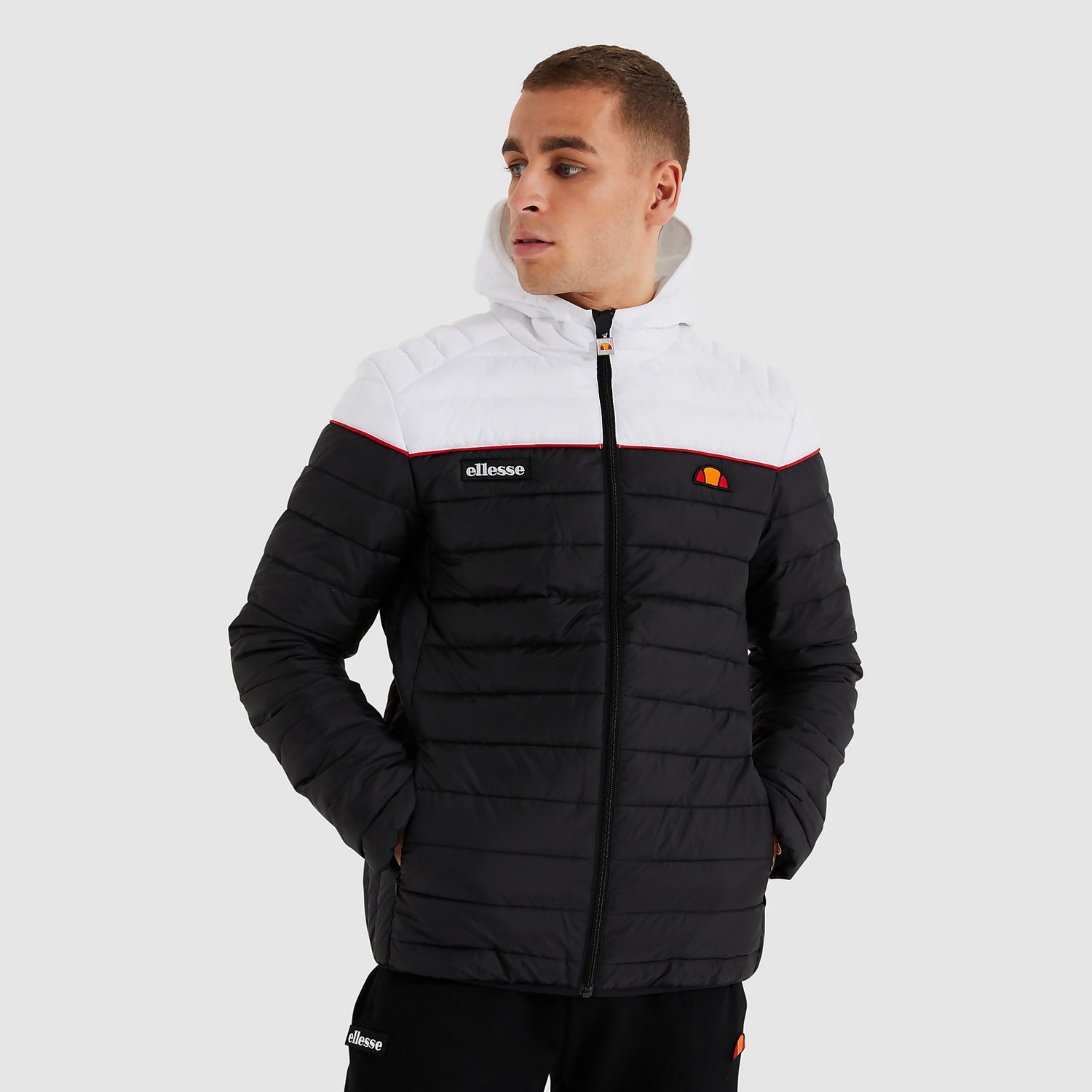Men s Lombardy 2 Padded Jacket Black Ellesse