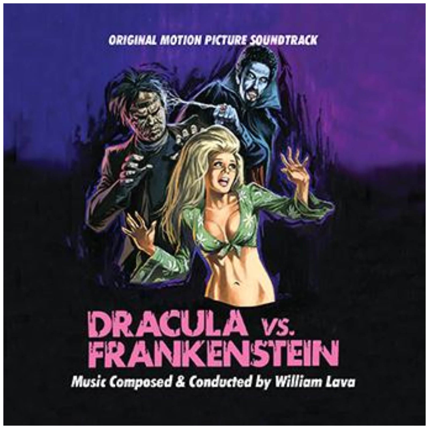 Dracula Vs. Frankenstein (Original Motion Picture Soundtrack) Vinyl (Orange)
