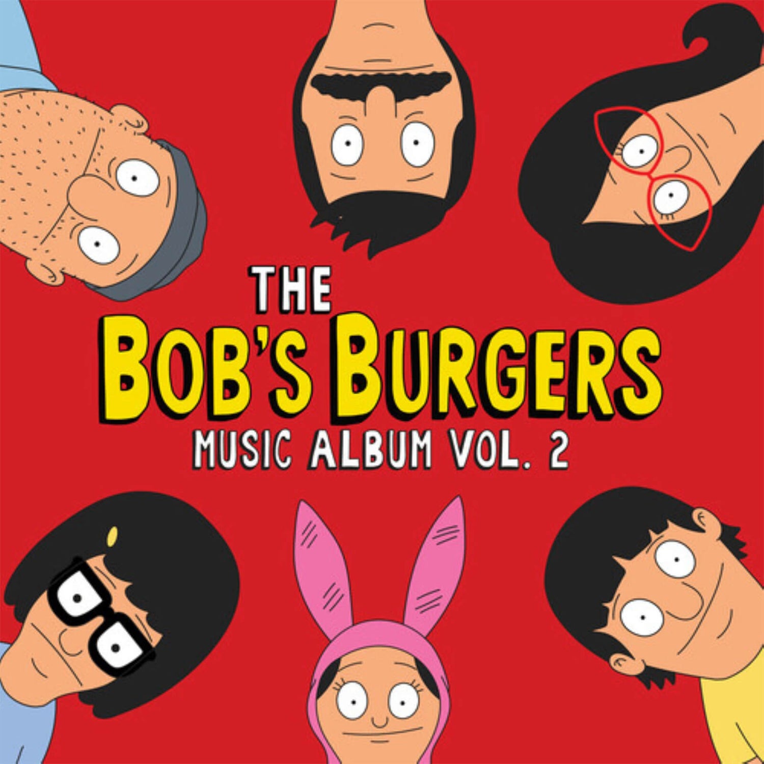 The Bob's Burgers Music Album Vol. 2 Vinyl 3LP Deluxe Box Set (Red, Green & Yellow)