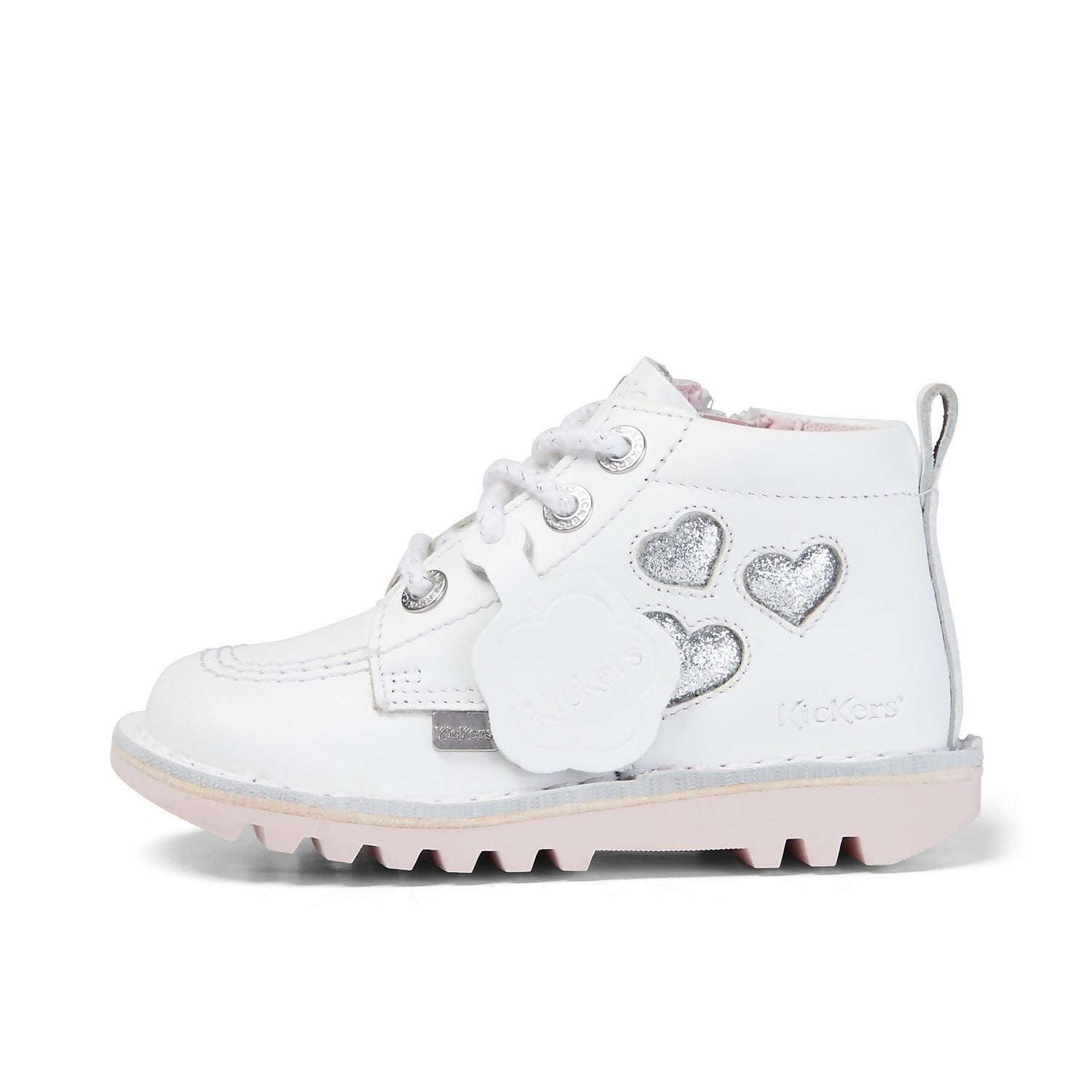 White kickers hotsell infant size 5