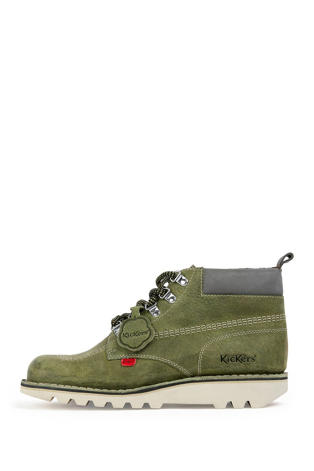 Men s Kick Hi Winterised Green Kickers