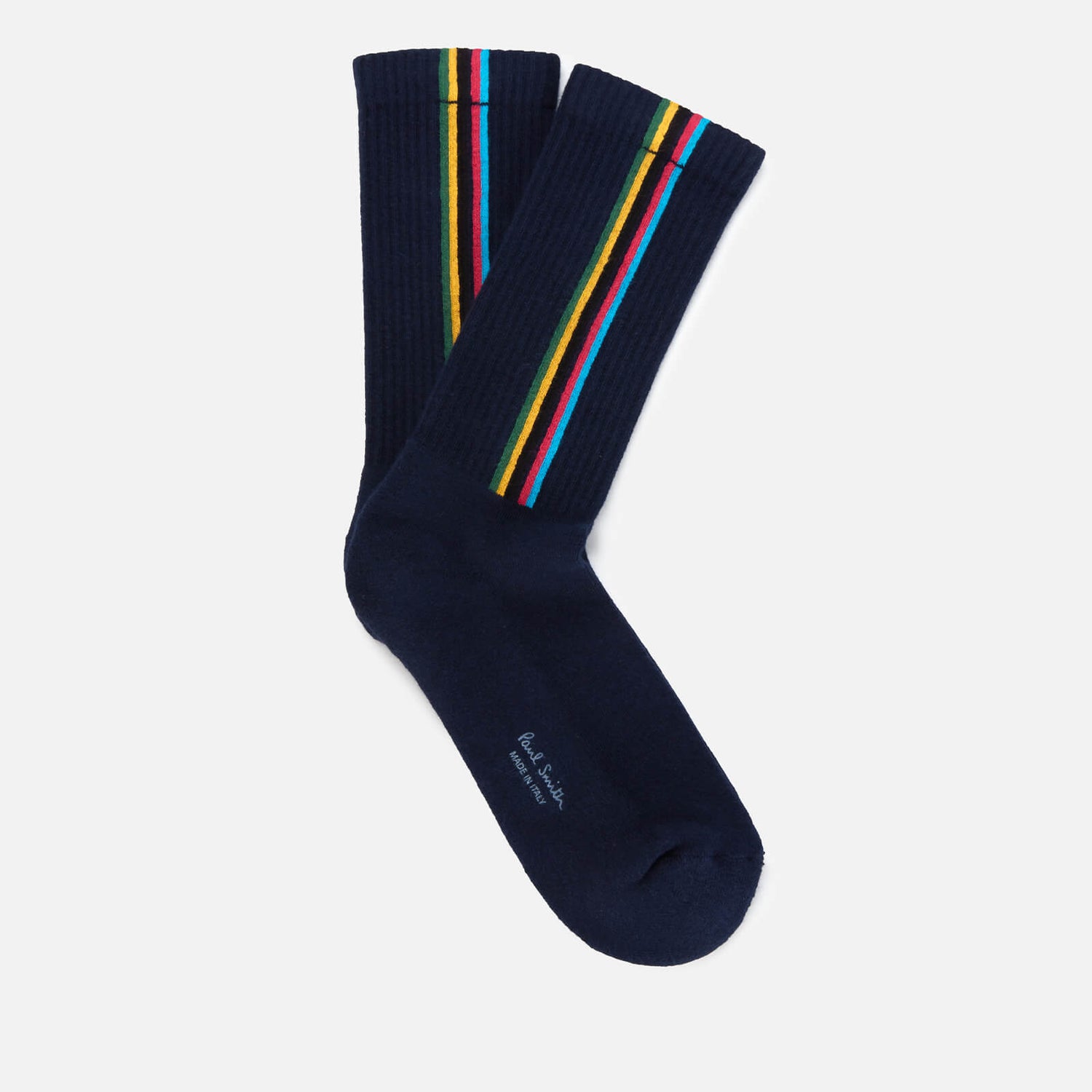 PS Paul Smith Men's Stripe Socks - Navy