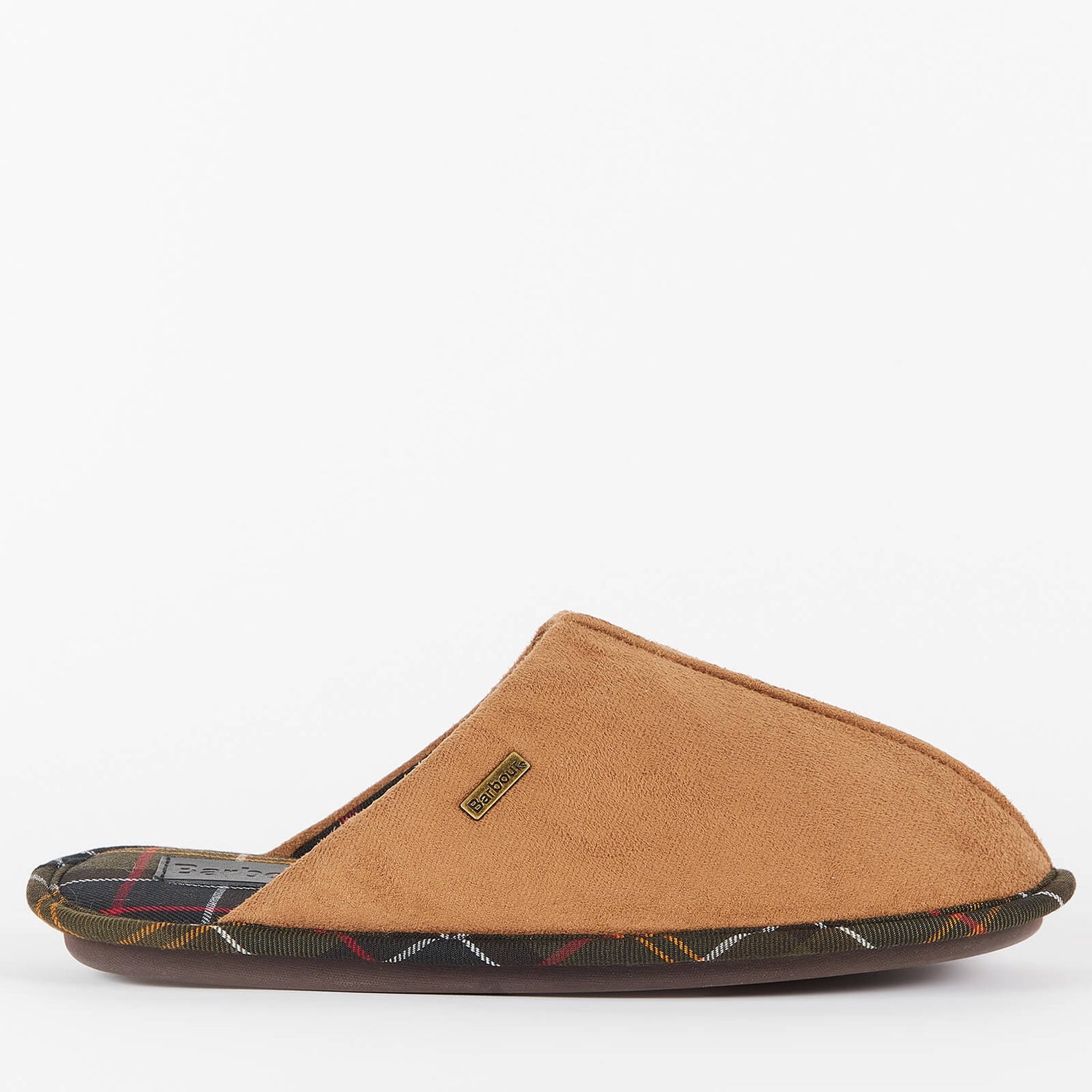 Barbour Men's Foley Suede Slippers - Camel