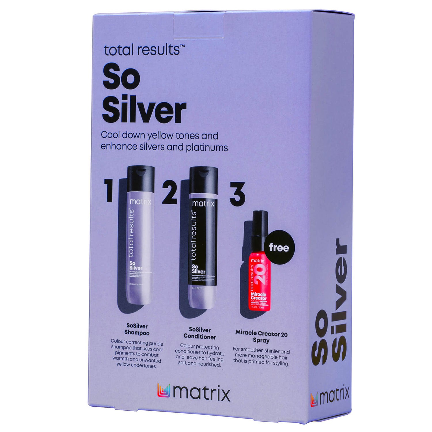 Matrix Total Results So Silver Gift Set (Worth £30.50)