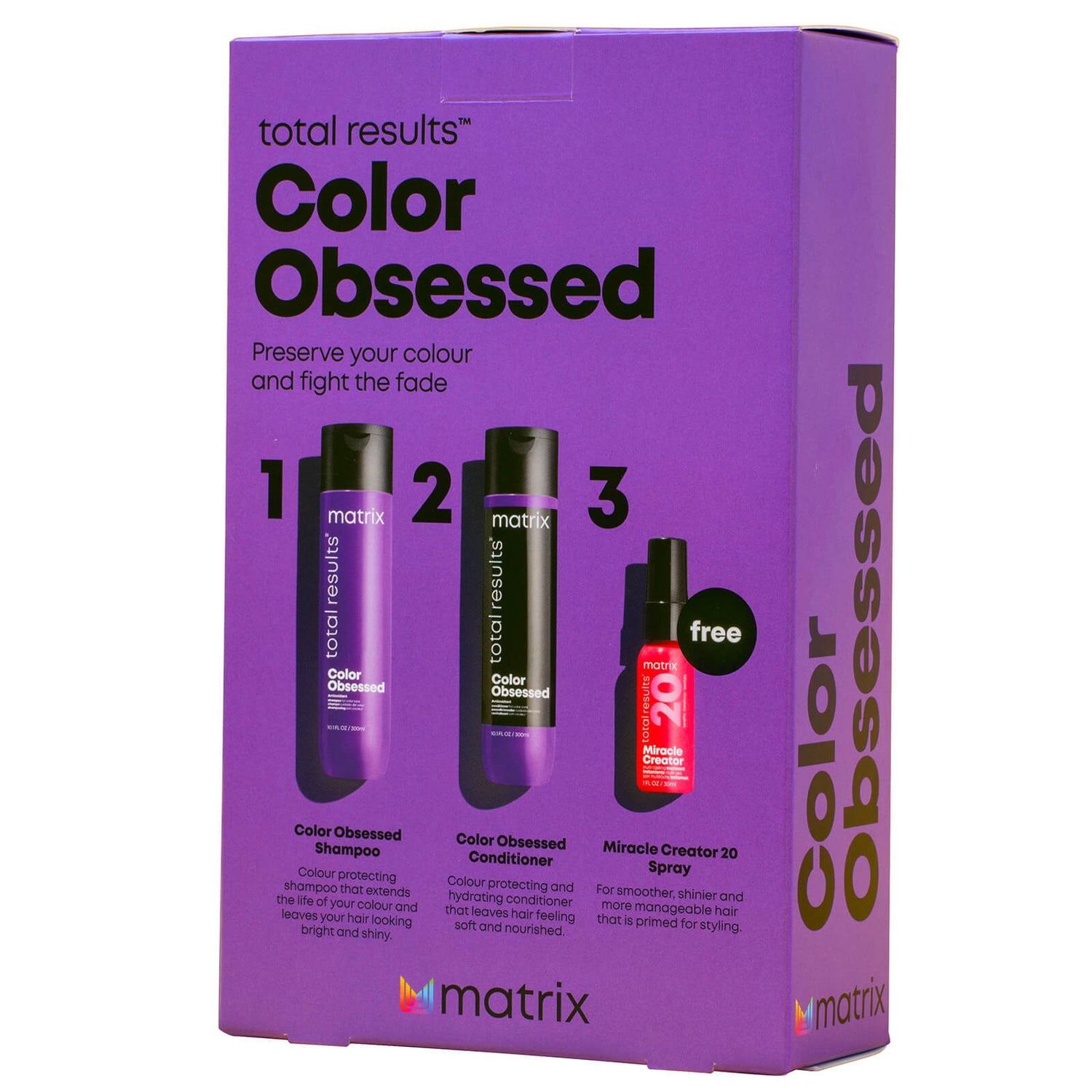 Matrix Total Results Colour Obsessed Gift Set -lahjasetti
