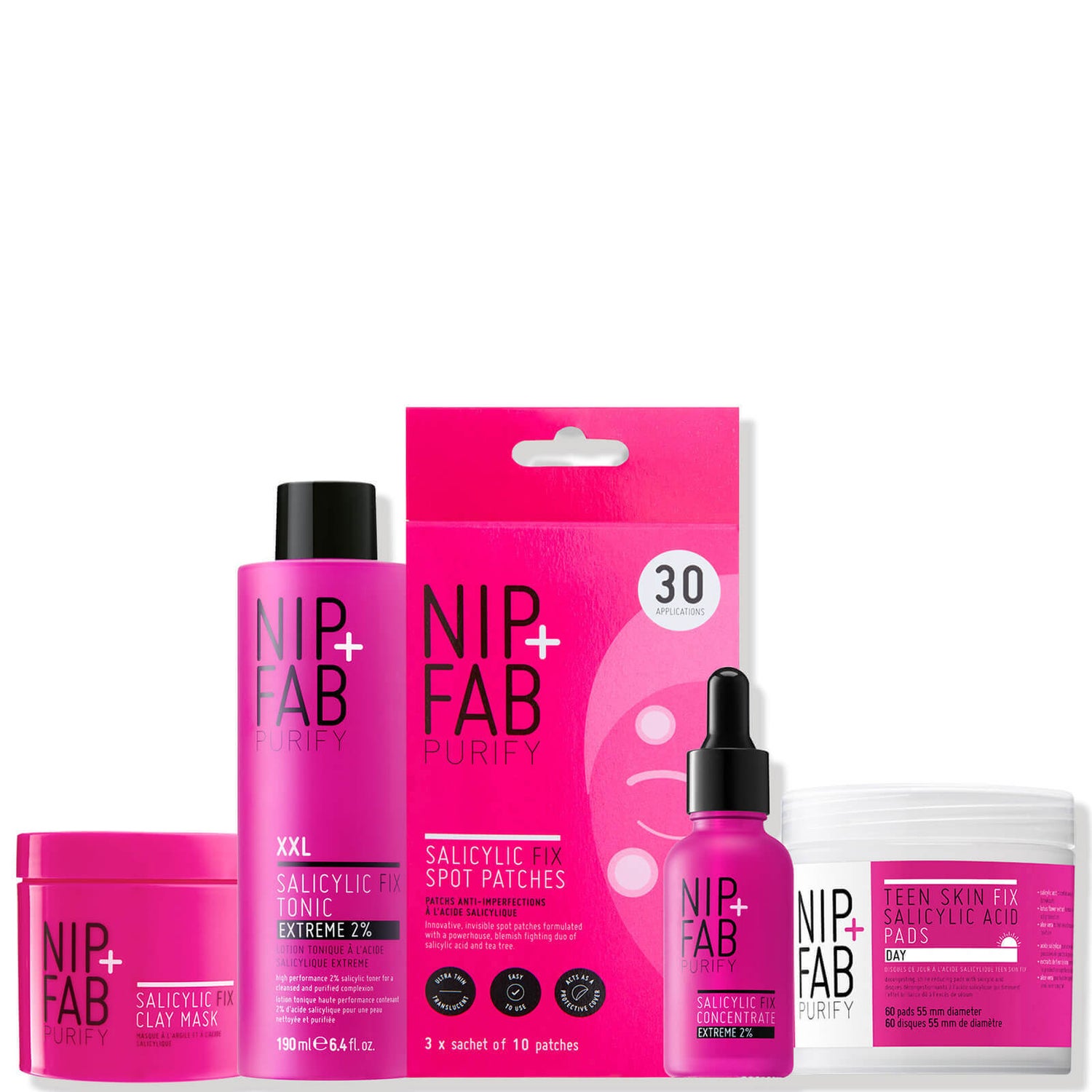 Набор средств по уходу за кожей NIP+FAB Blemish Be Gone Regime Bundle