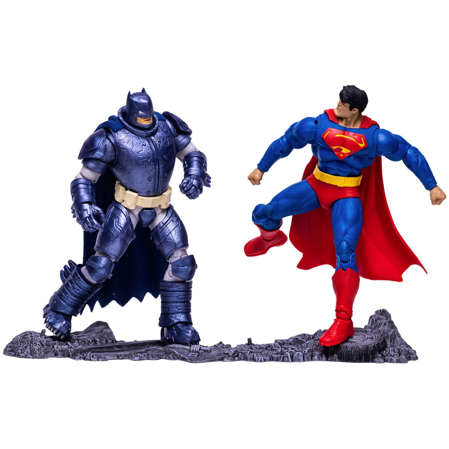 McFarlane DC Multiverse 7" Action Figure Multipack - Superman Vs. Armored Batman