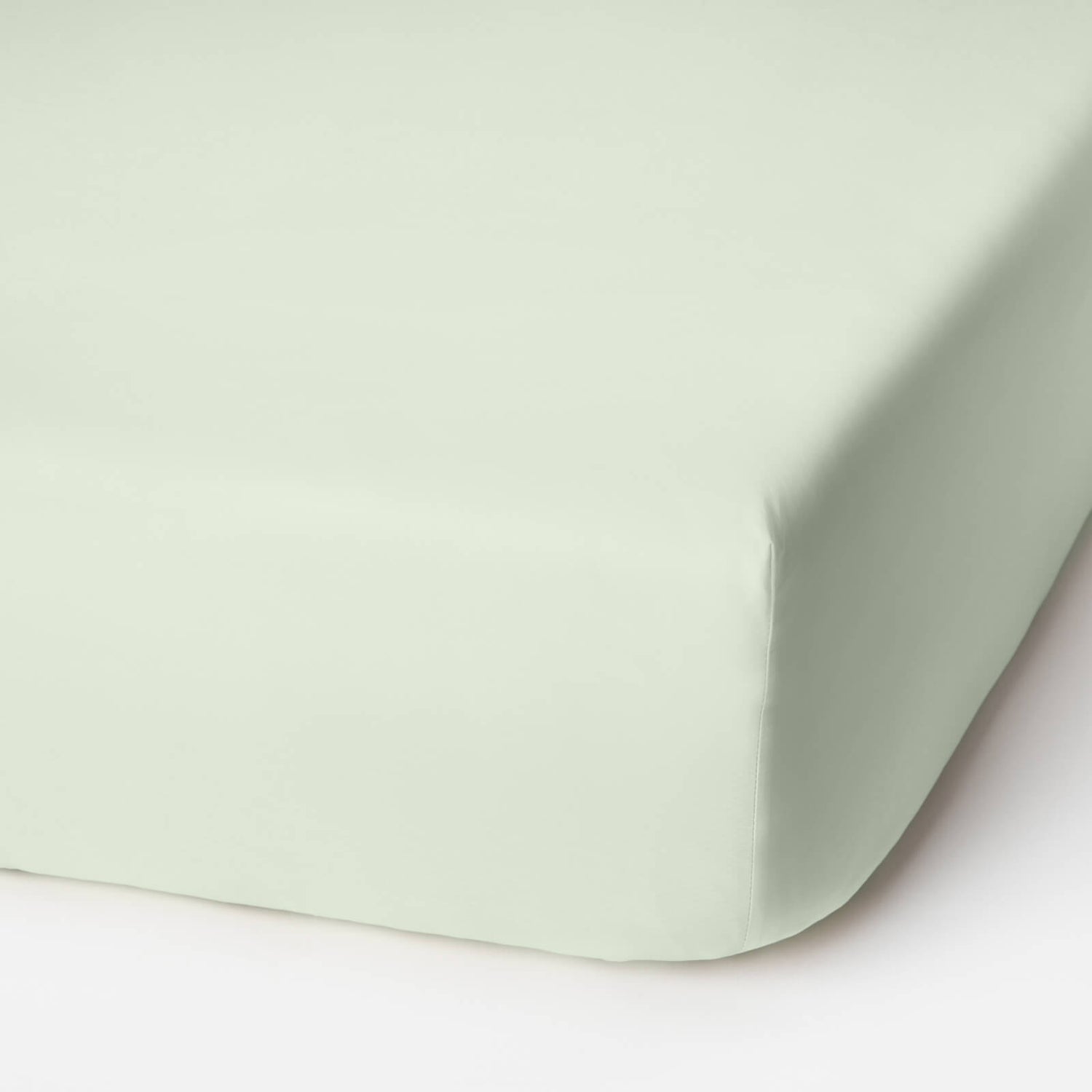ïn home 200 Thread Count 100% Organic Cotton Fitted Sheet - Green