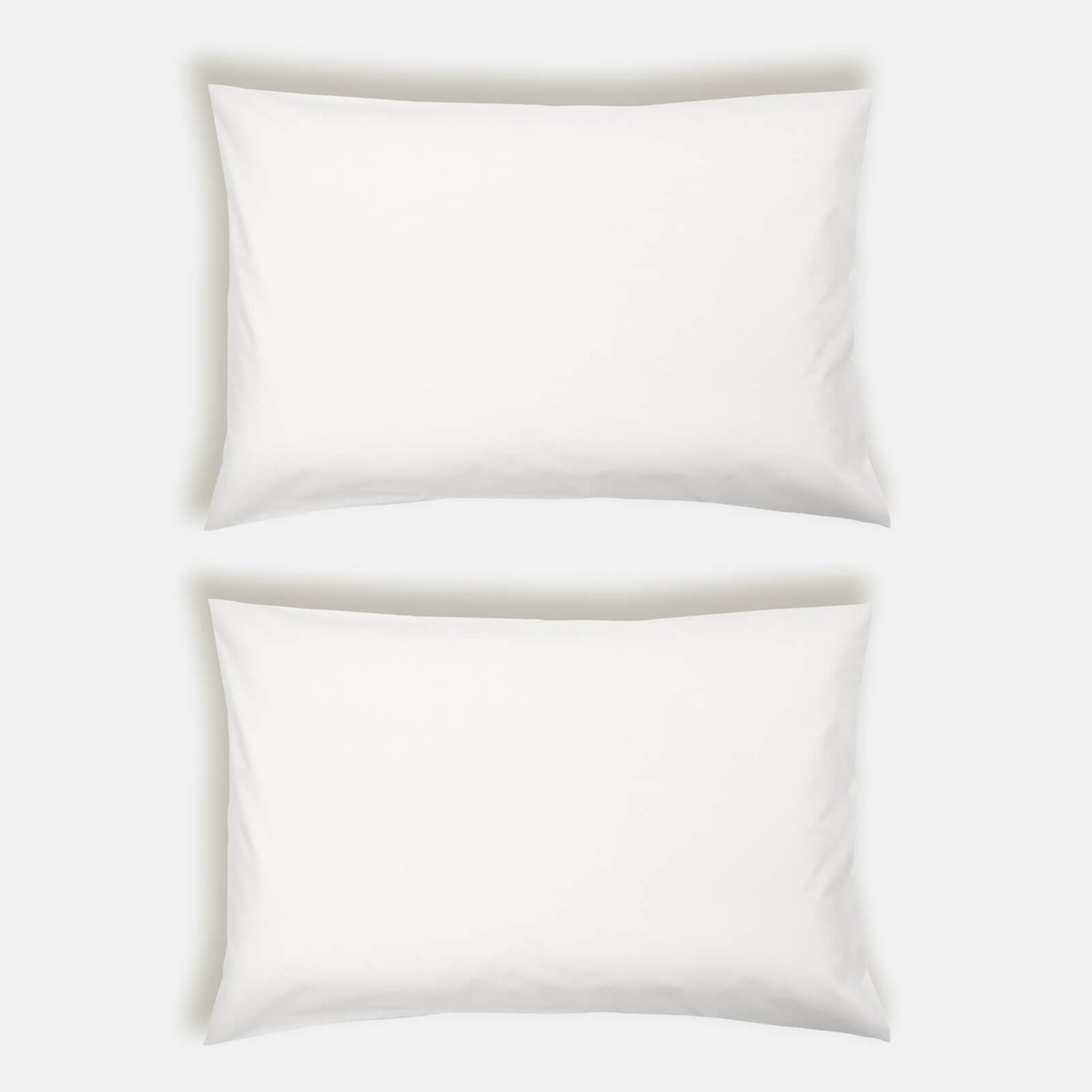 ïn home 200 Thread Count 100% Organic Cotton Pillowcase Pair - White