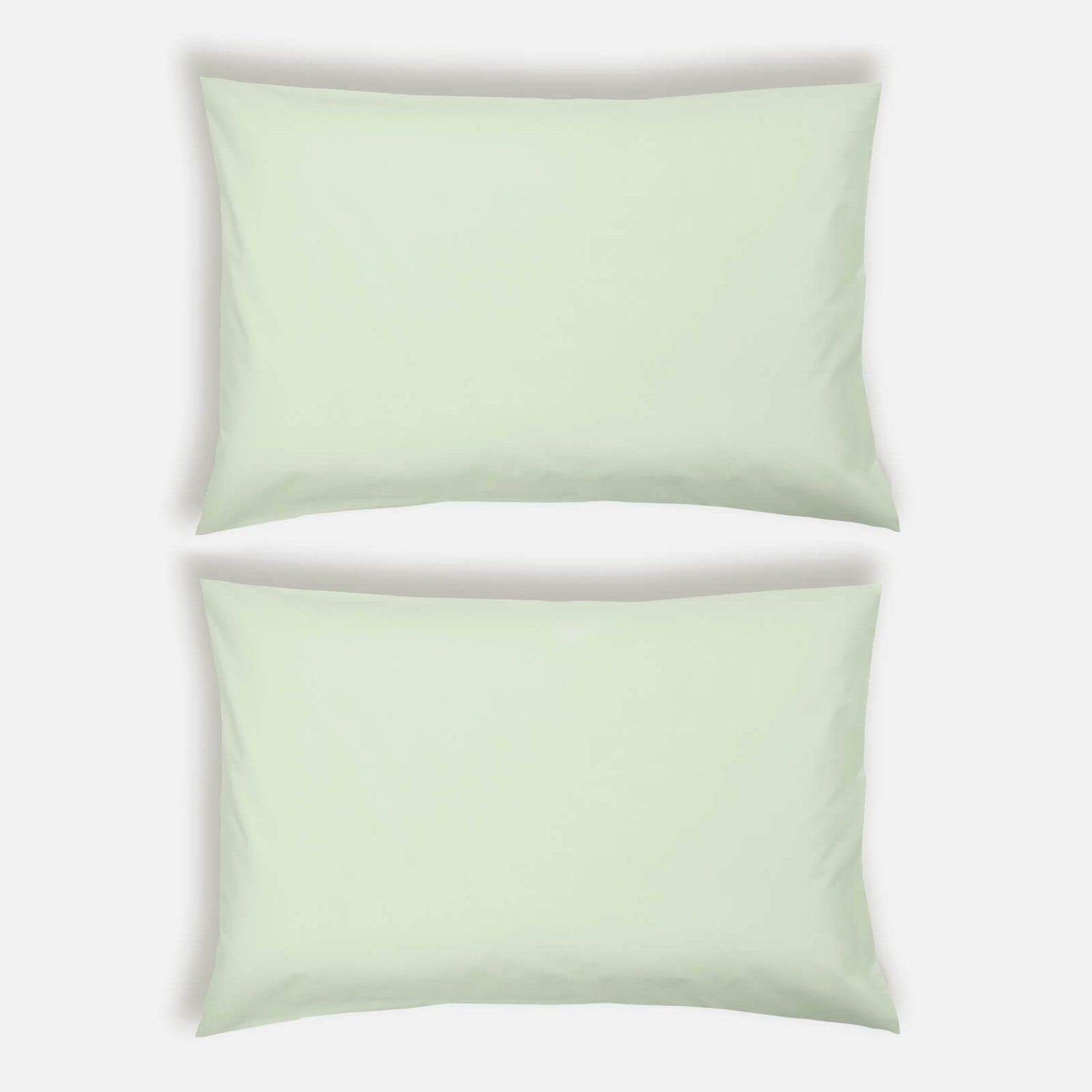 ïn home 200 Thread Count 100% Organic Cotton Pillowcase Pair - Green